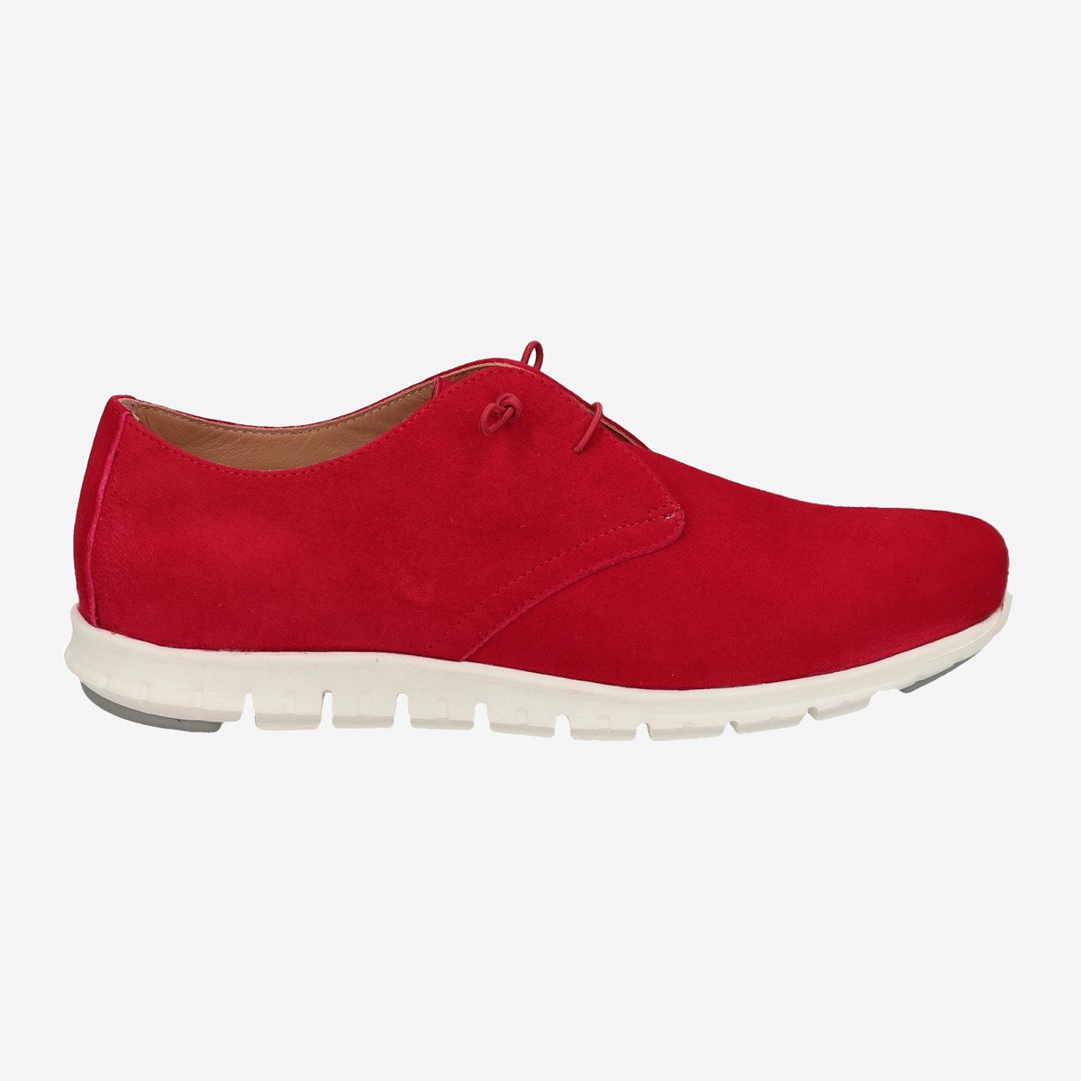 Perlato Perlato 11397 KISS, Schnürschuhe in Rot für Damen Schnürschuh