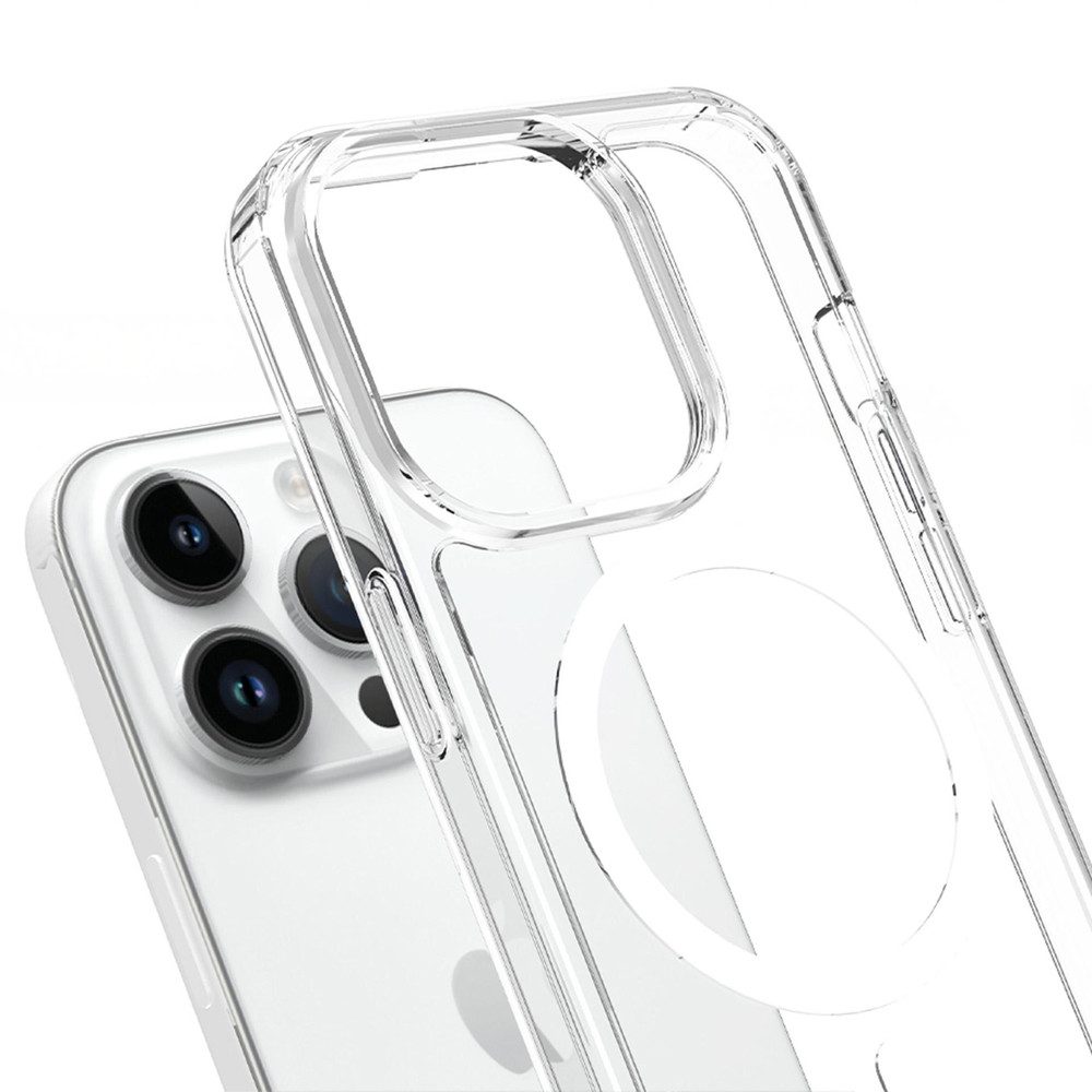 3MK Smartphone-Hülle Magnet Handyhülle Schutzhülle, MagSafe, Military Grade, verstärkte Ecken