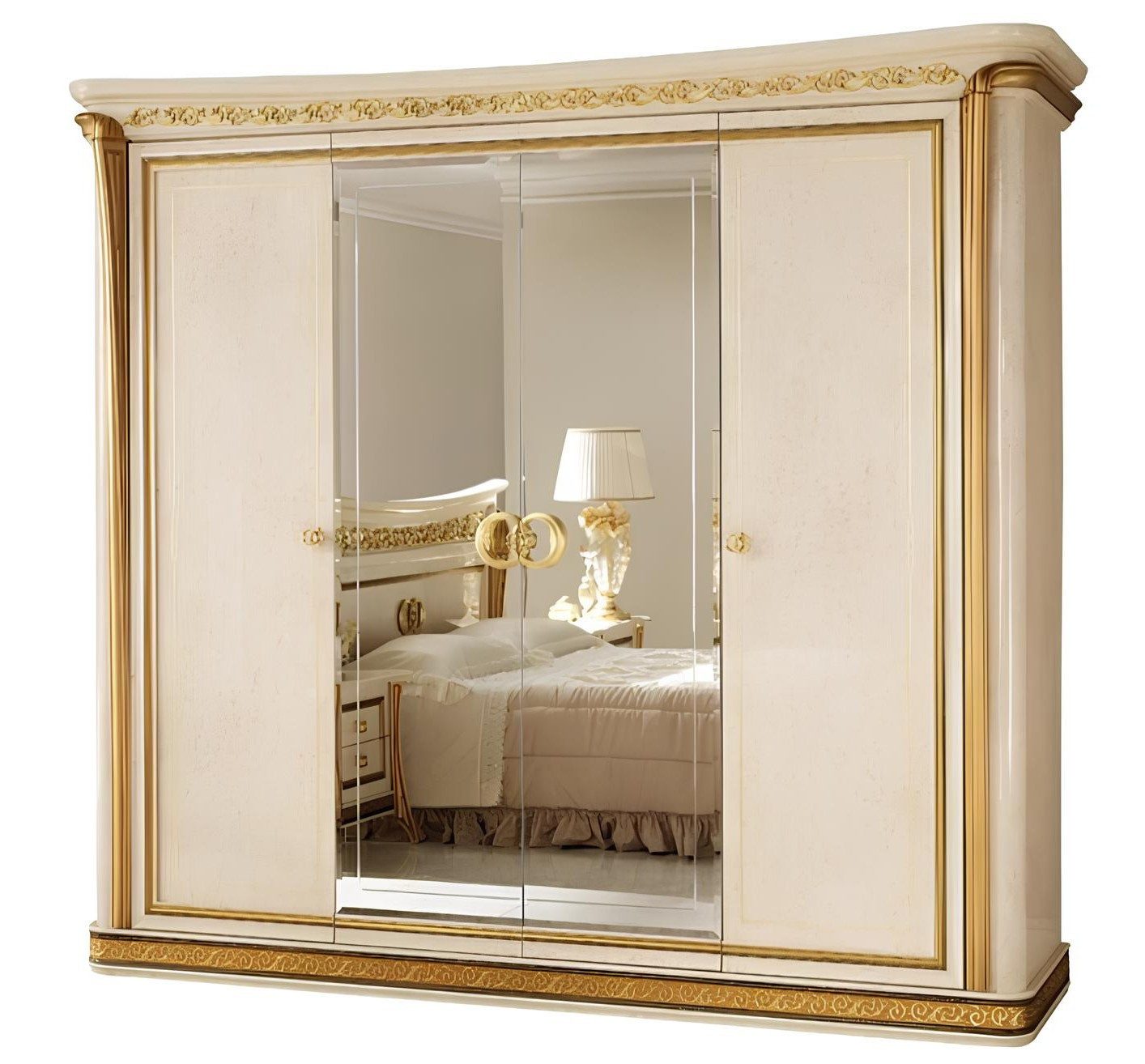 Xlmoebel Kleiderschrank Designer Hochglanz Schrank Möbel für modernes Wohnen (1-St., Designer Hochglanz Schrank) Made in Europa