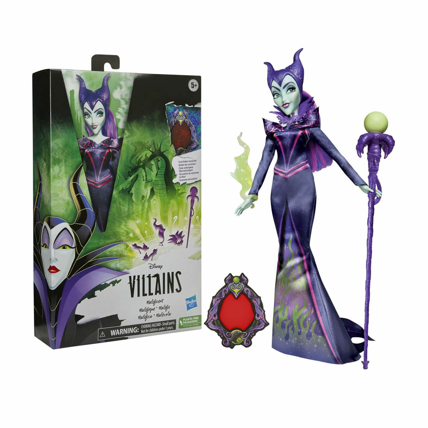 Hasbro Anziehpuppe Hasbro F4561 - Disney Villains Schurkin Malefiz / Maleficent Modepuppe