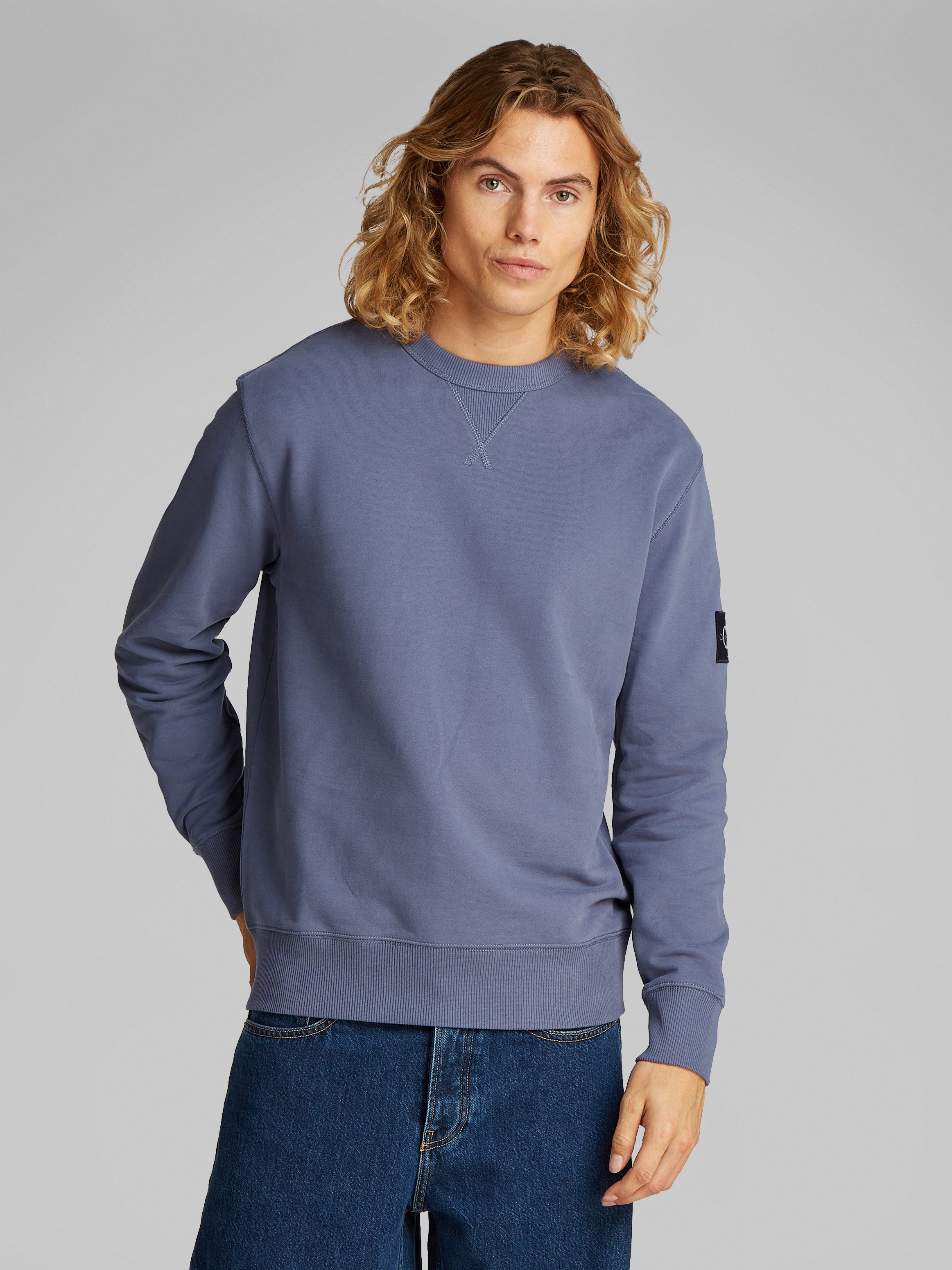 Calvin Klein Jeans Sweatshirt BADGE CREW günstig online kaufen