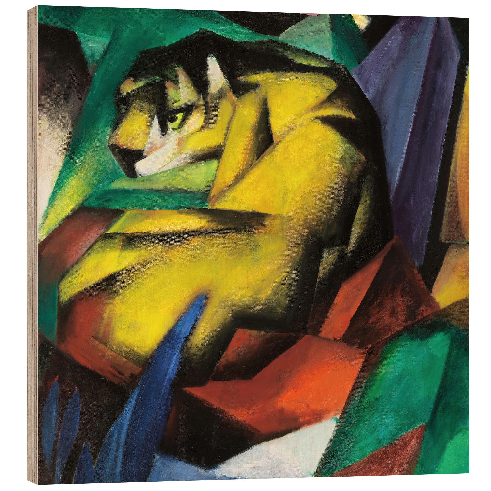 Holzbild Franz Marc