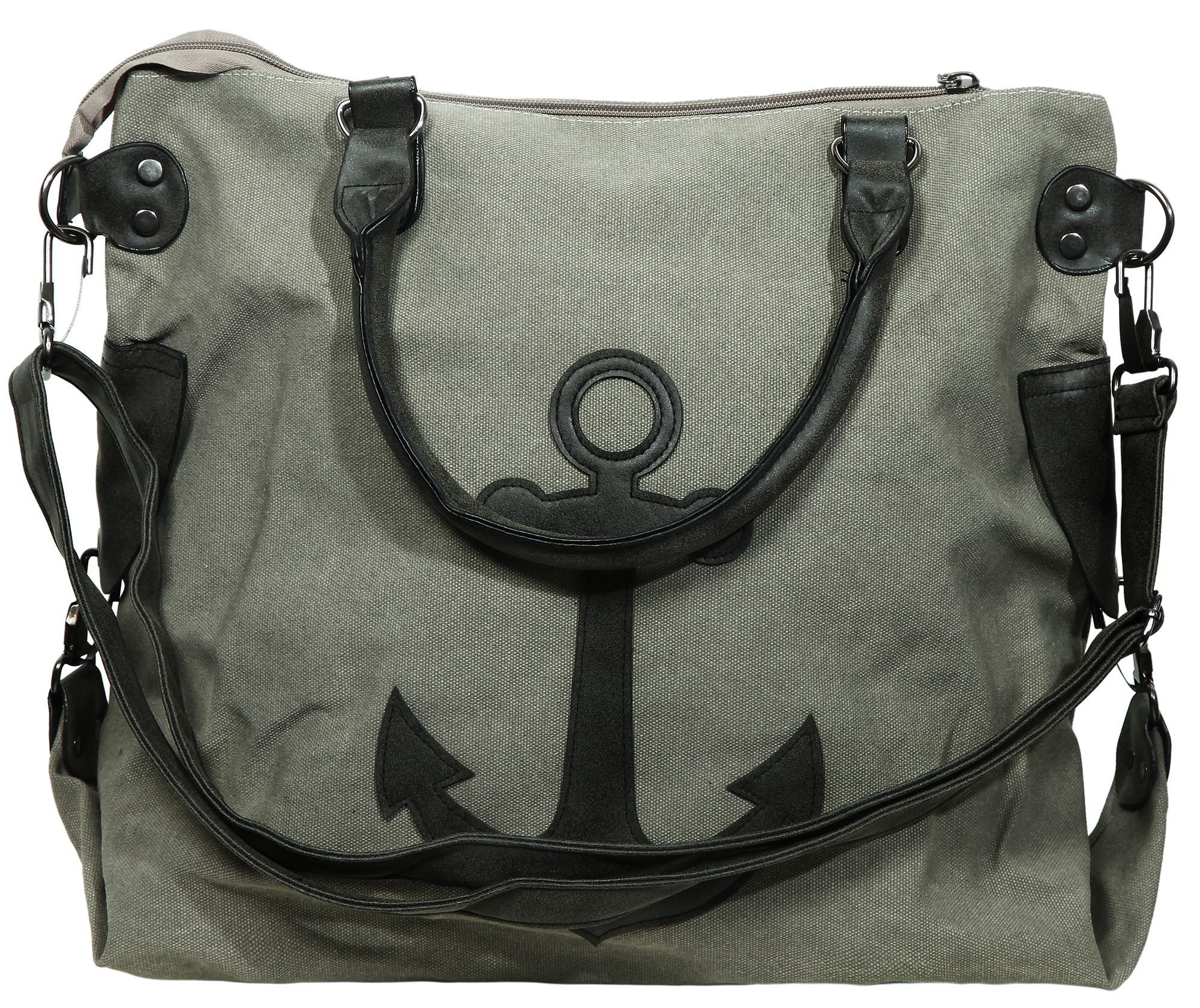 Cham Cham Henkeltasche Schultertasche mit Ankermotiv