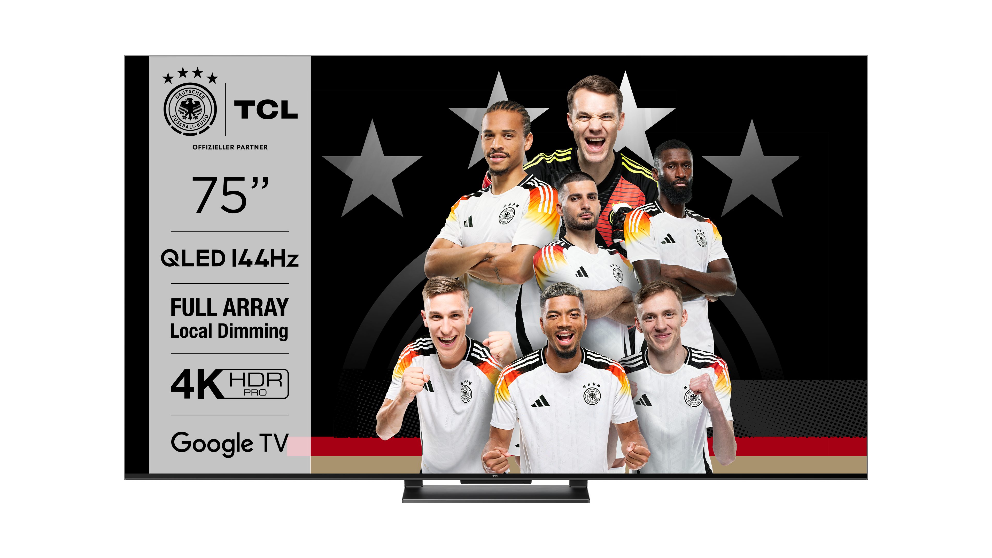 TCL 78QLED870X1 QLED-Fernseher (190,50 cm/75 Zoll, 4K Ultra HD, Smart-TV)