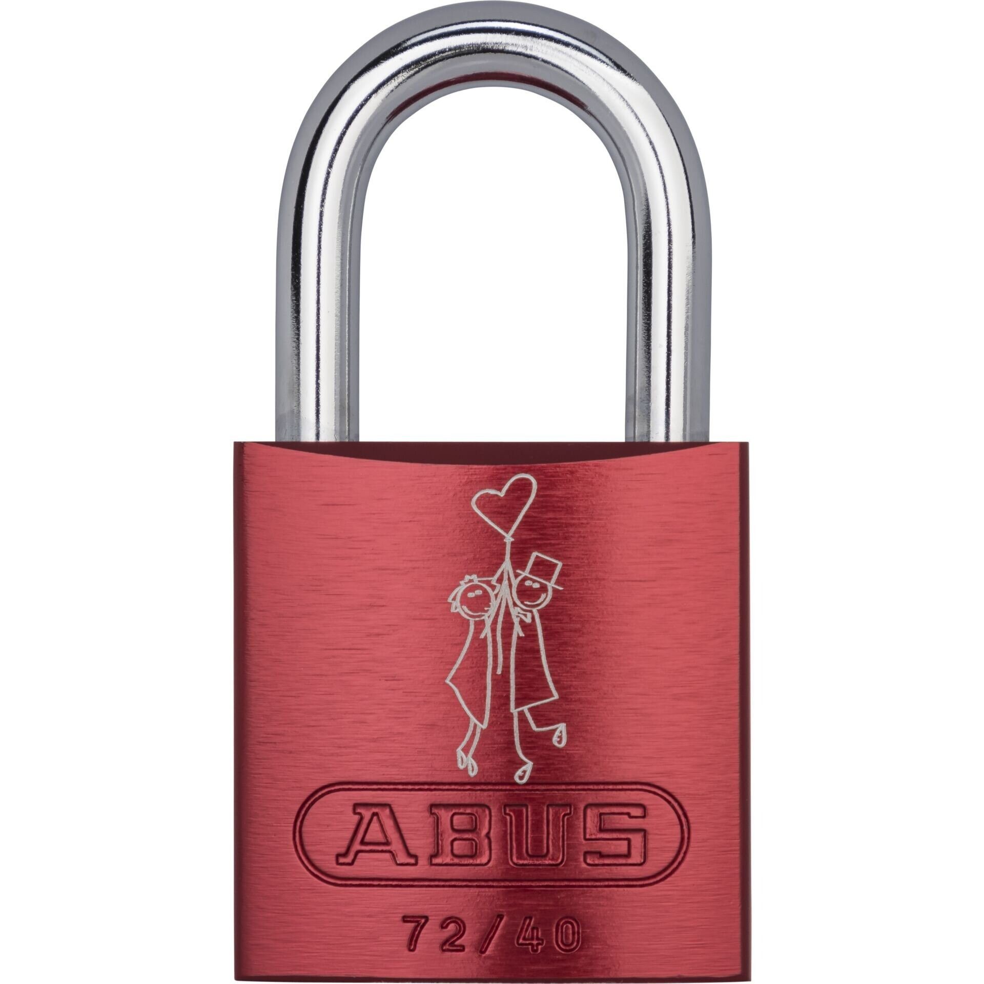ABUS Vorhängeschloss ABUS Love 72/40 Lock Look 1 SL 6