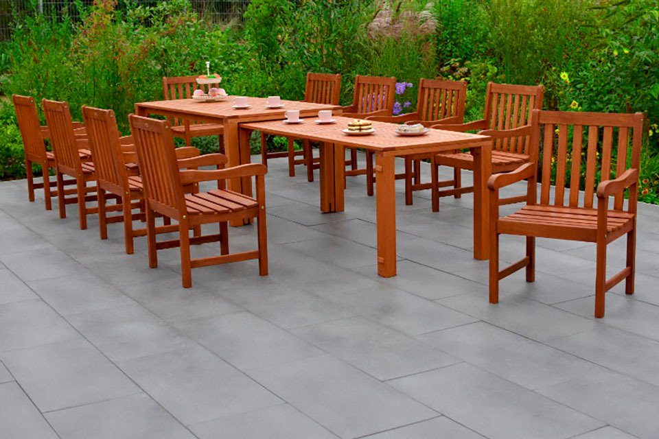 MERXX Garten-Essgruppe Santos, (11-tlg)