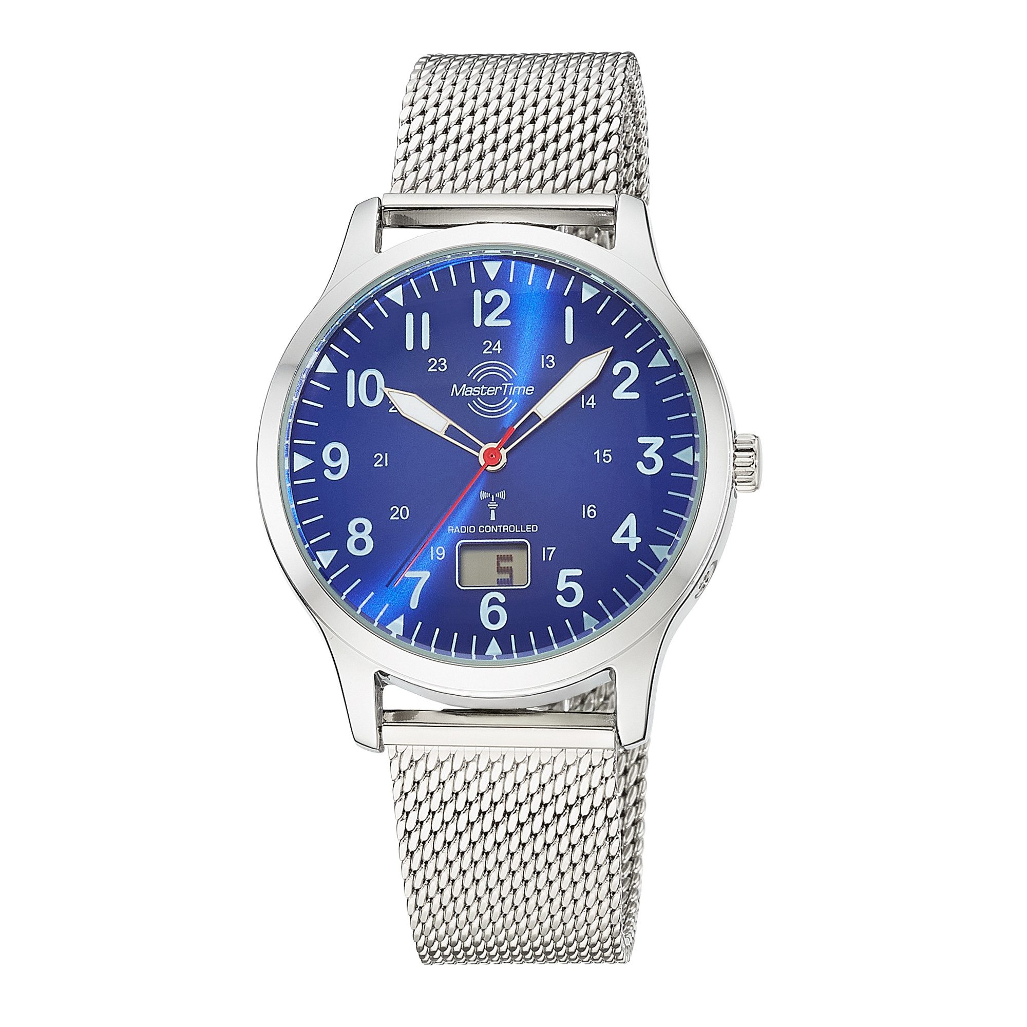 MASTER TIME Funkuhr Aviation MTGA-10961-32M, Quarzuhr, Armbanduhr, Herrenuh günstig online kaufen