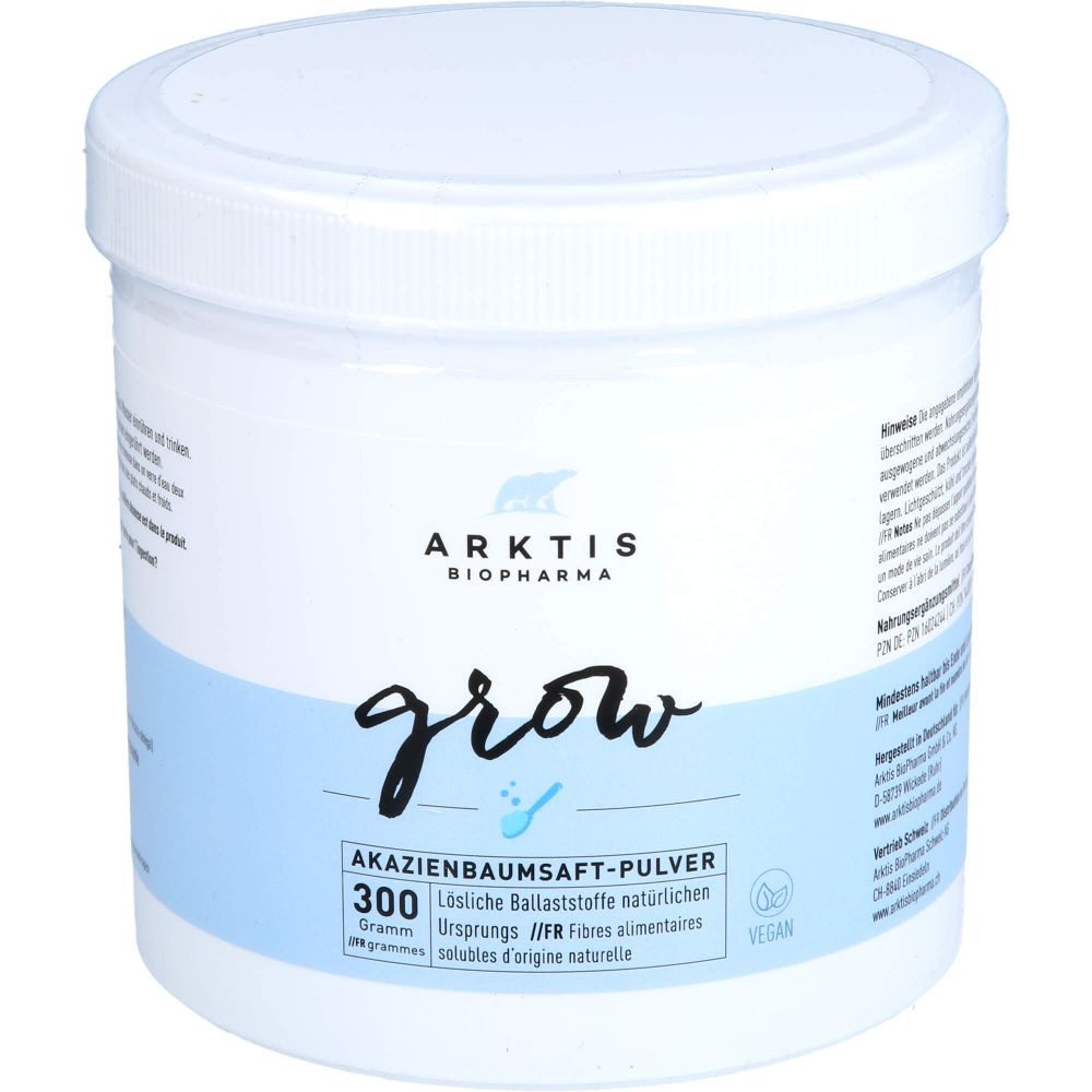 Arktis BioPharma ARKTIS Grow Akazienfaser-Pulver Pulver, 300 g