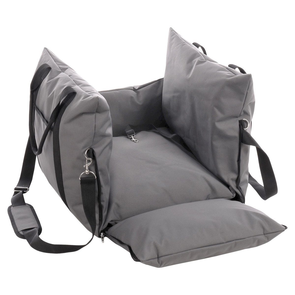 Flamingo Tier-Autobett Autositz Bobba grau günstig online kaufen