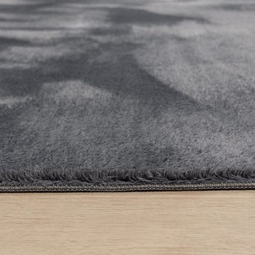 Teppich Esszimmer Kurzflor Waschbar Uni Design Teppich, Paco Home, Läufer, Höhe: 14 mm