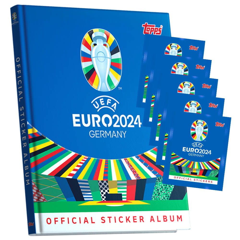 Topps Sticker Topps UEFA EURO 2024 Sticker Fußball EM Sammelsticker