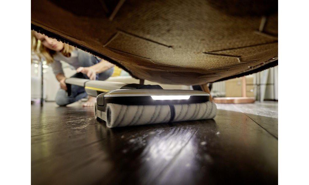 KÄRCHER Nass-Trocken-Akkusauger FC 7 Cordless Premium 1.055-760.0, Hartbodenreiniger, Lithium-Ionen, 2-Tank-System