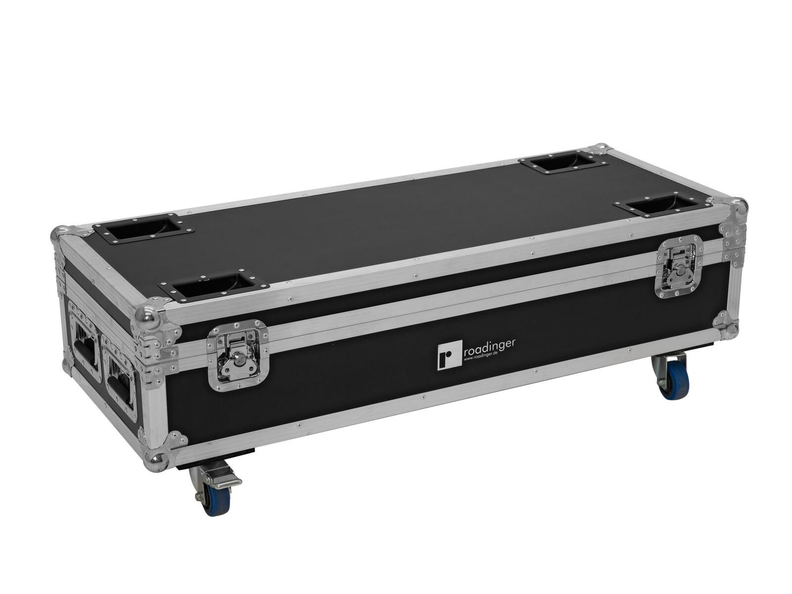 Thumbnail - Roadinger Transportbehälter ROADINGER Flightcase 8x AKKU UP-4 QuickDMX mit Ladefunktion