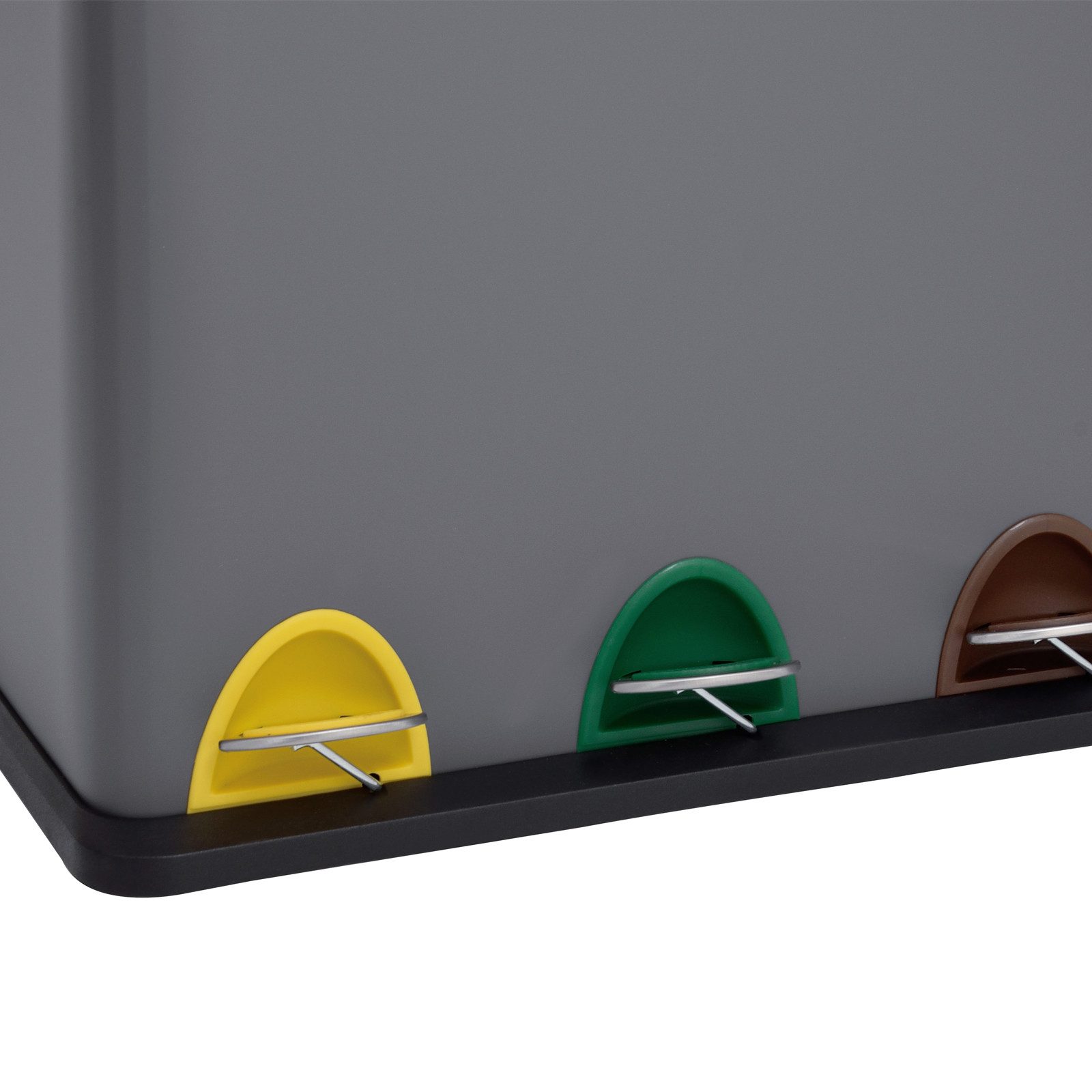 SVITA Mülleimer TC, Tretpedale, herausnehmbare Inneneimer, Inneneimer mit Griff, Stahl