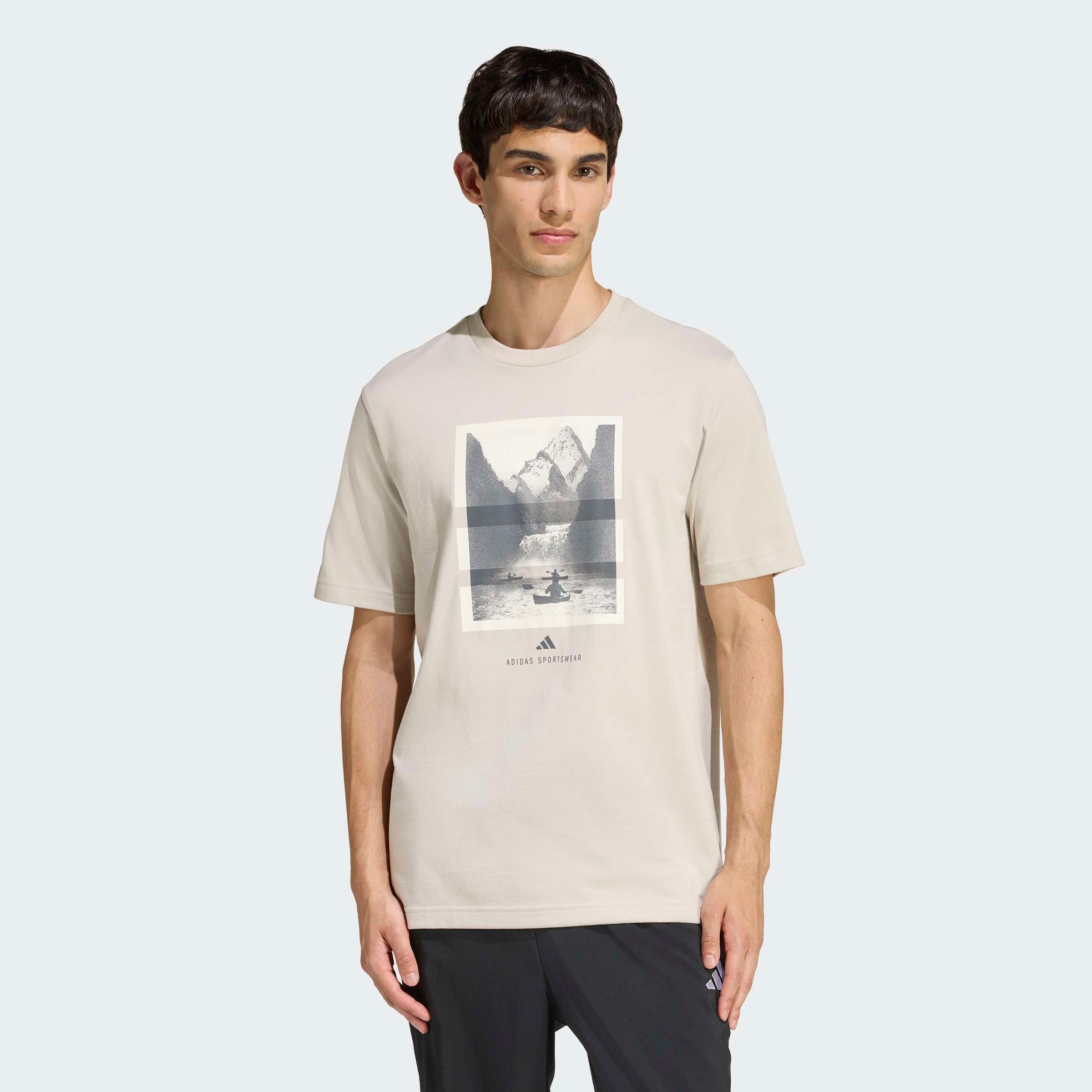 adidas Sportswear T-Shirt OUTDOOR KAYAKING GRAPHIC Print T-Shirt