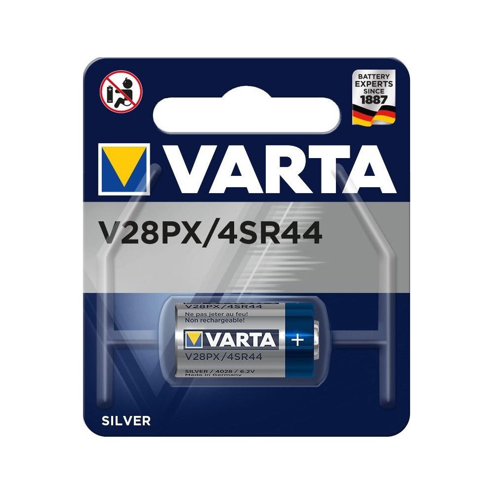 VARTA Varta V28PX 1er Blister Batterie - Spezialbatterie. Akku Varta V28PX Spezialbatterie (6,2 V V), Primär Silber Zusammensetzung