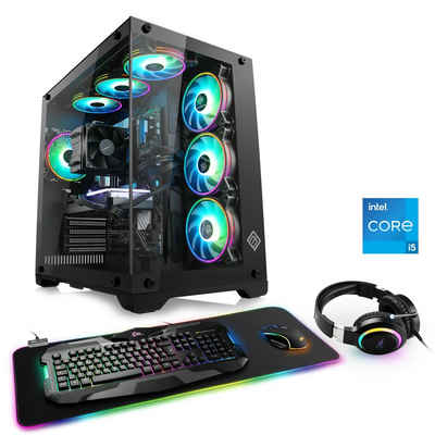 CSL Aerion C55111 Advanced Edition Gaming-PC (Intel® Core i5 12400F, GeForce RTX 3060, 16 GB RAM, 1000 GB SSD, Luftkühlung)