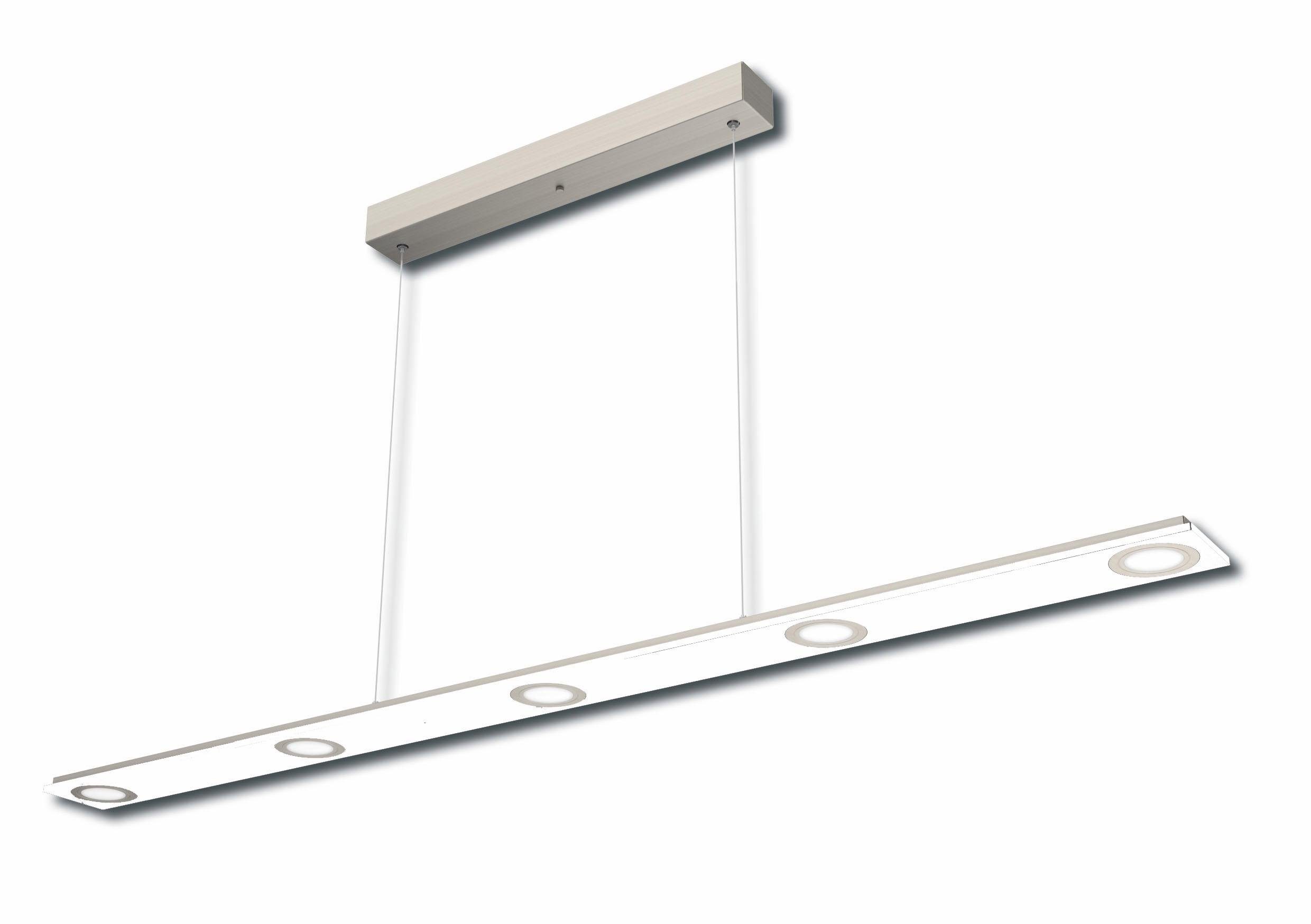 EVOTEC LED Pendelleuchte PANO, Dimmfunktion, LED fest integriert, Warmweiß, LED Pendelleuchte, dimmbar über IR_Schalter, Made in Germany