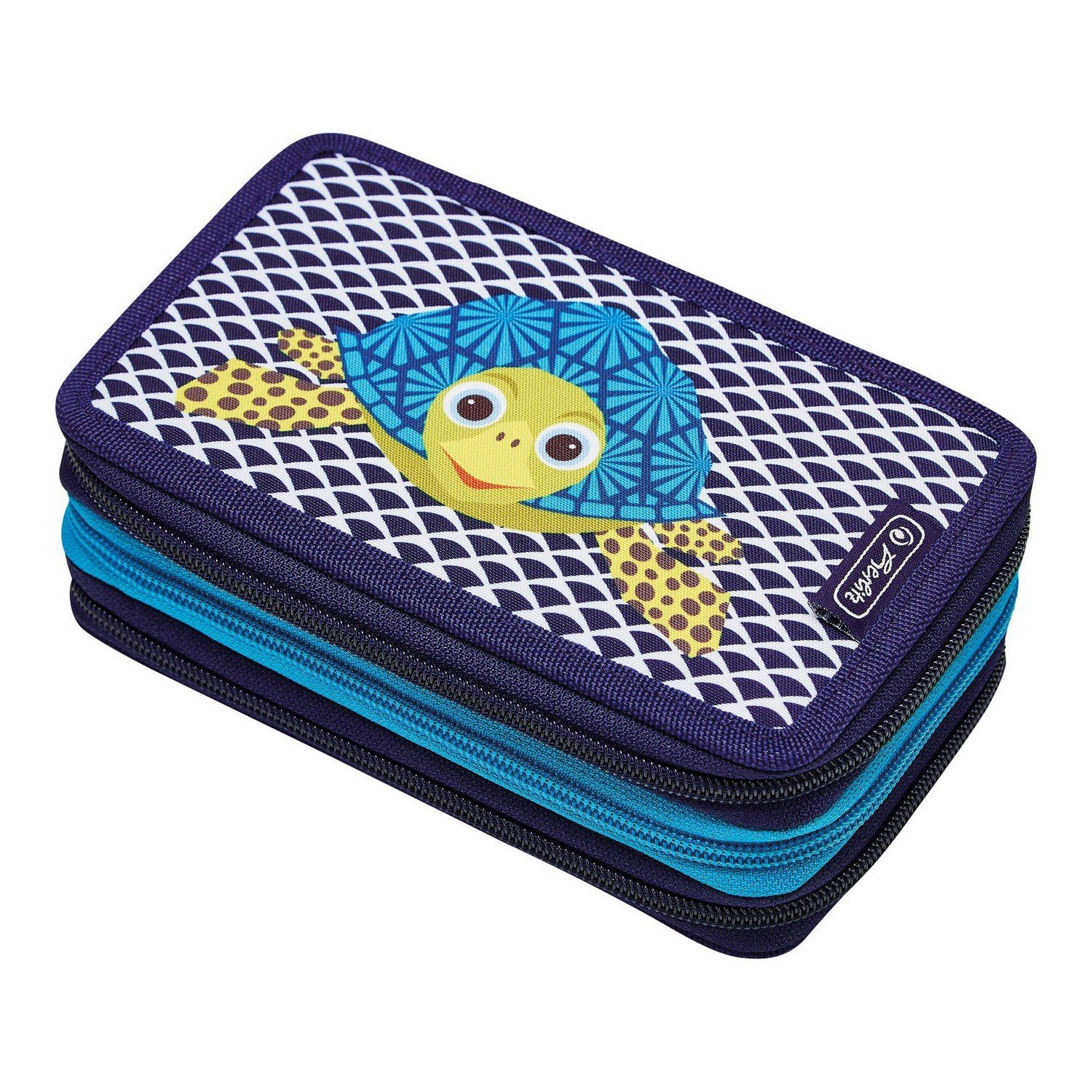 Herlitz Federmäppchen Etui TriCase 31tlg Cute Animals Turtle