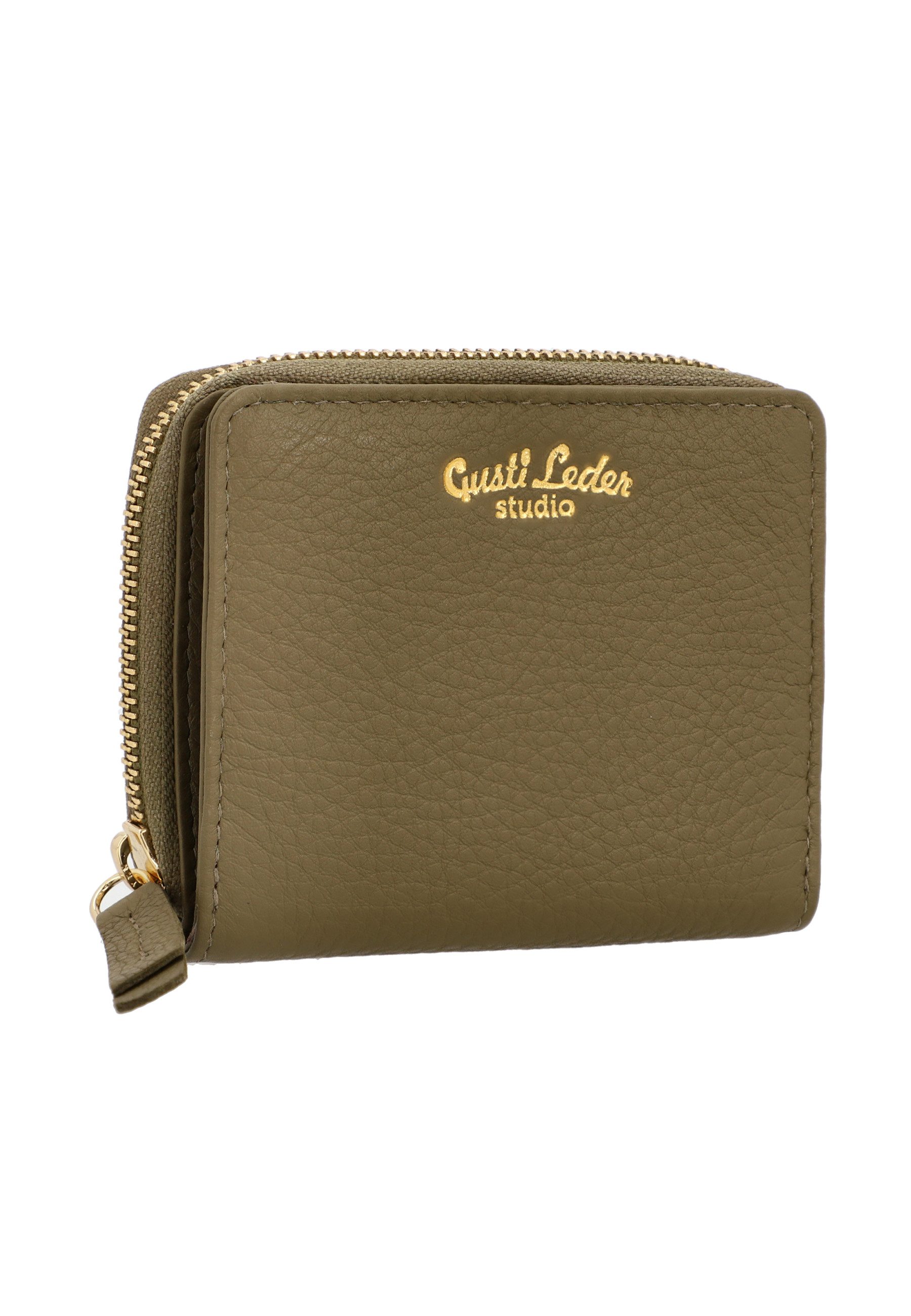 Gusti Leder Geldbörse Gusti Leder Geldbörse Monika (Quadrat, 1-tlg., Quadrat)