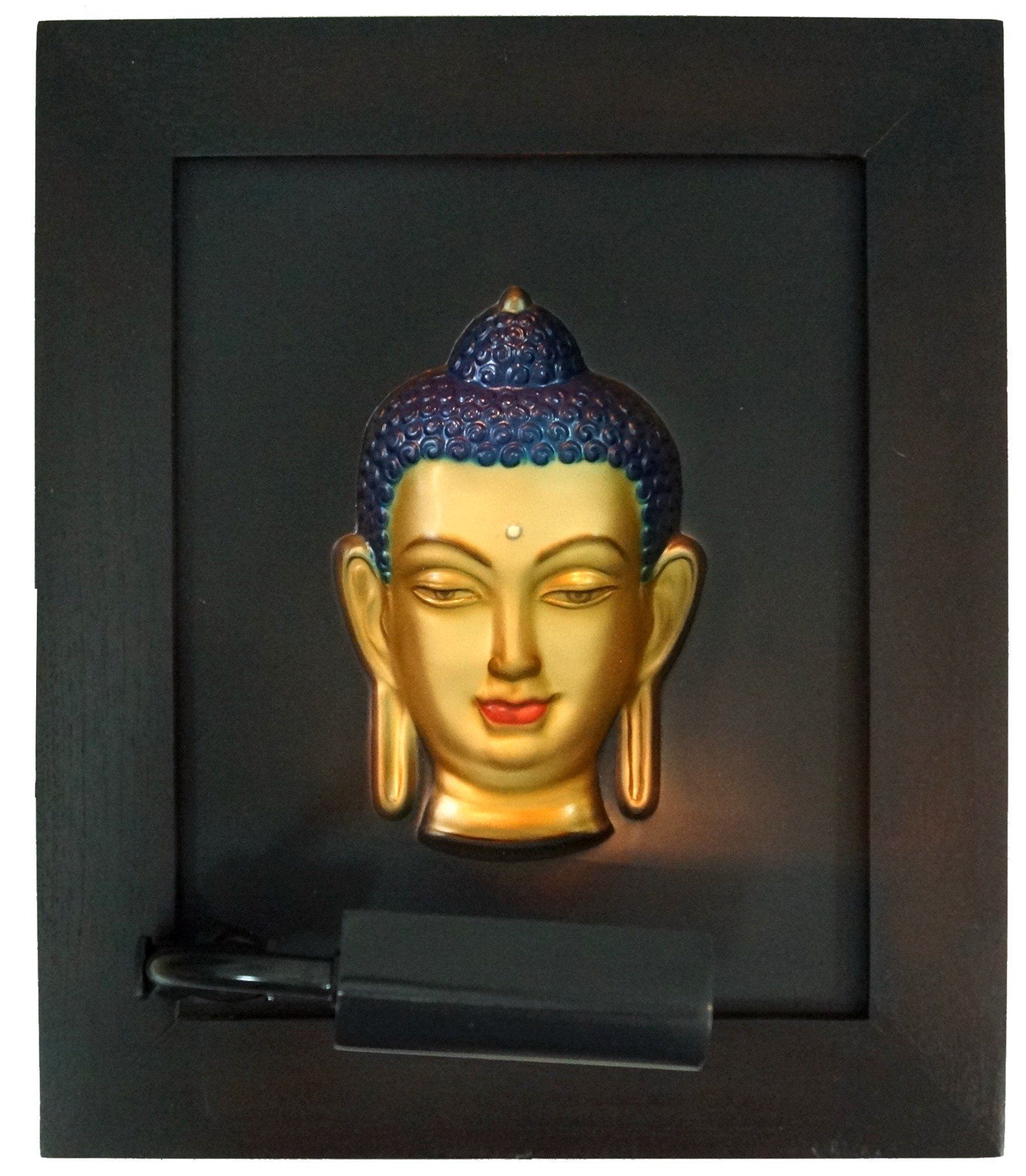 Guru-Shop Buddhafigur 3-D Buddha Hologramm Bild - Modell 6