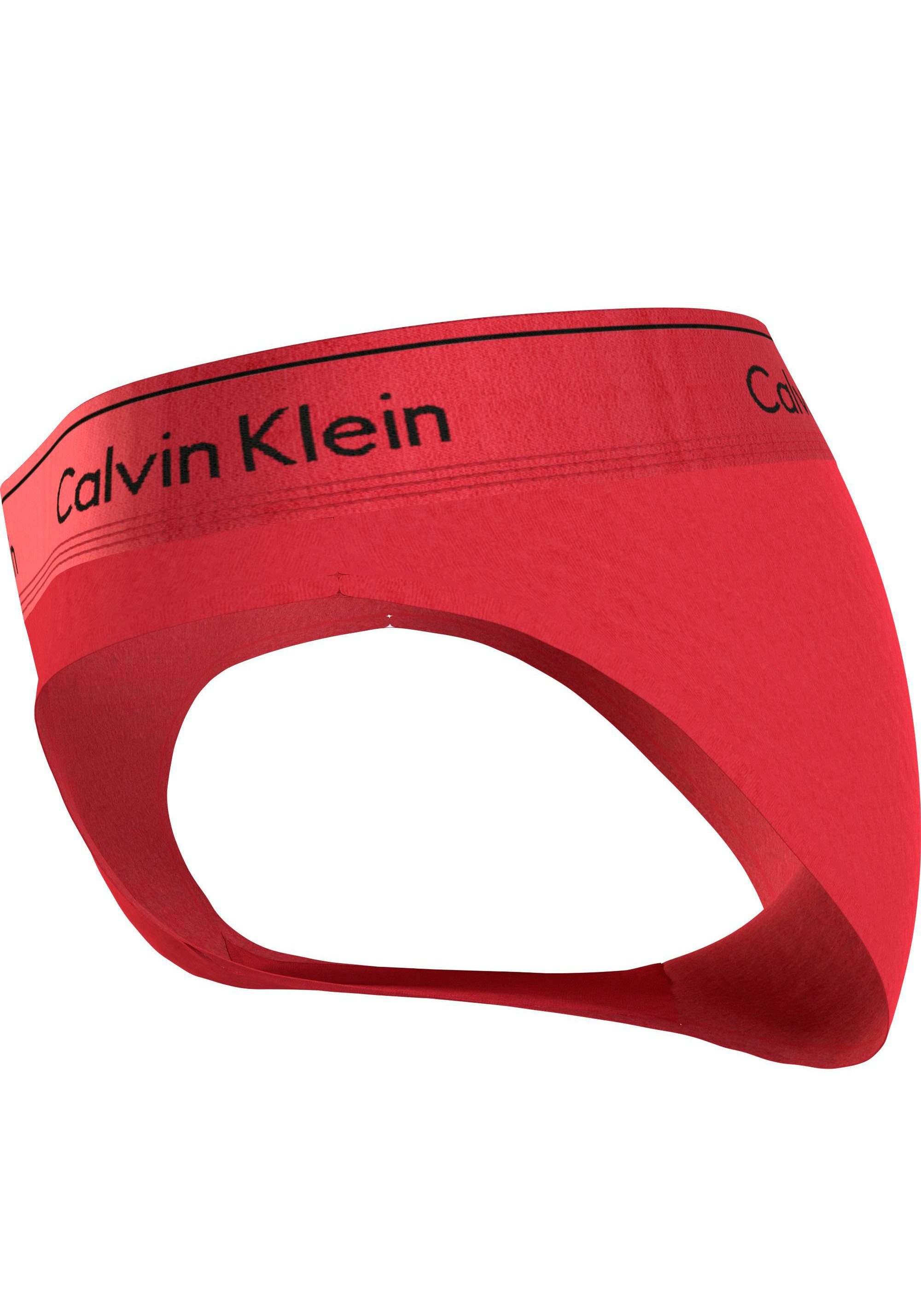 Calvin mit Underwear CK-Logoschriftzug BIKINI Klein Bikinislip