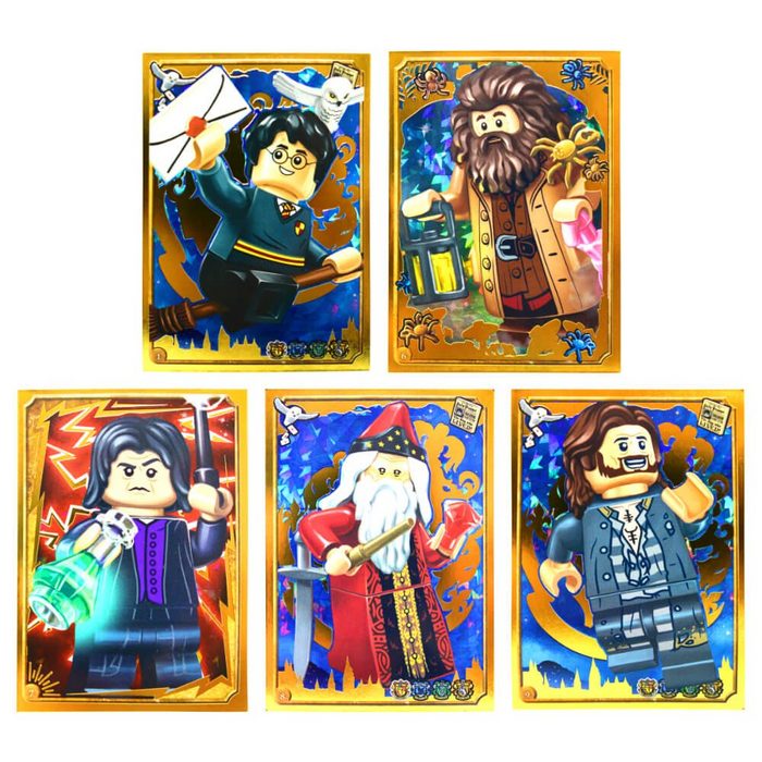 Blue Ocean Sticker Blue Ocean LEGO Harry Potter Sticker Serie 1 (2023 (Set) LEGO Harry Potter Sticker 2023 - Gold Karte 1 + 6 + 7 + 8 + 9