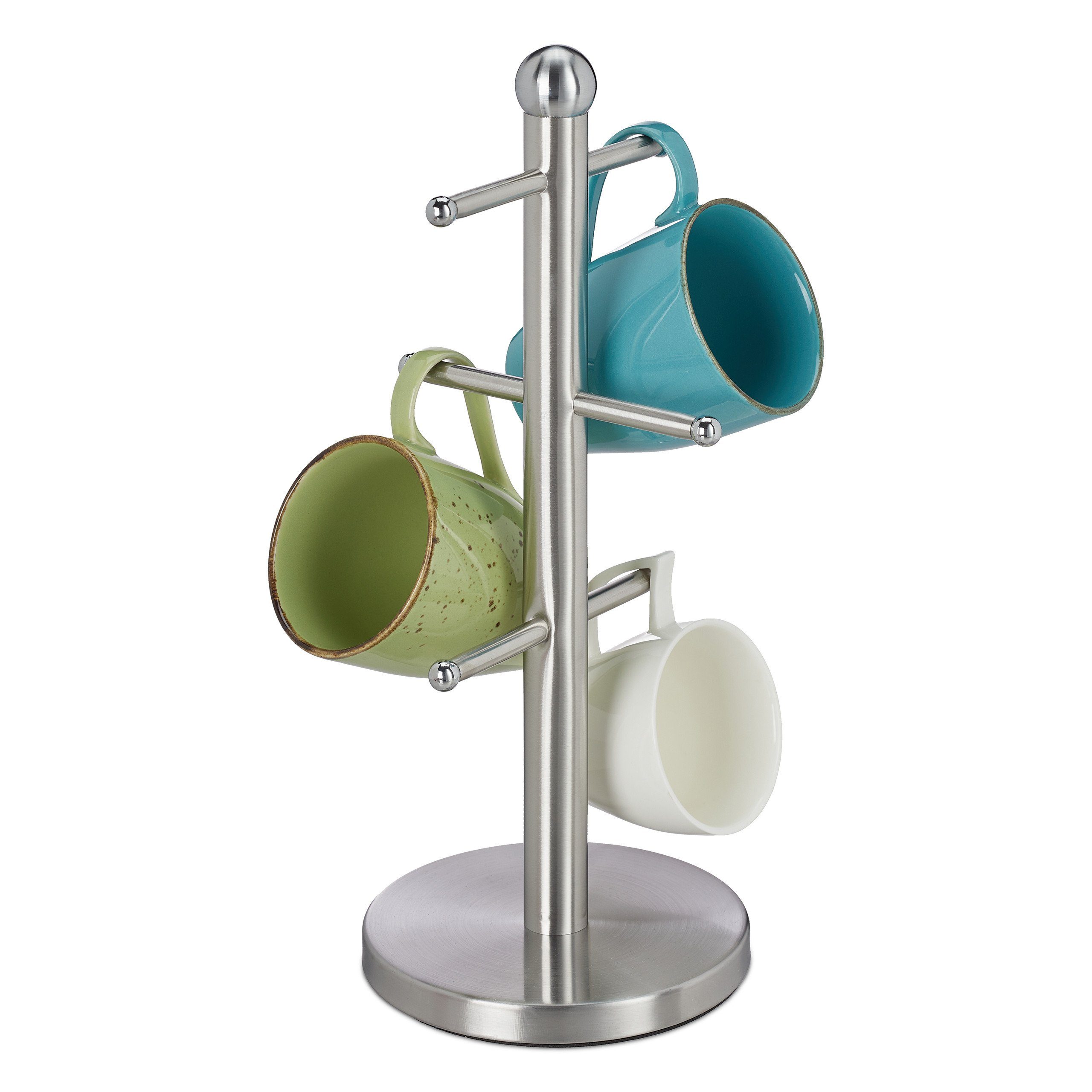 relaxdays Gläserhalter Tassenhalter zum Hinstellen