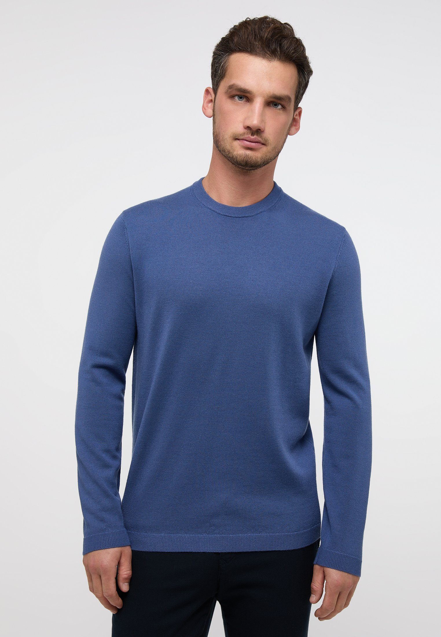 blau Strickpullover Eterna