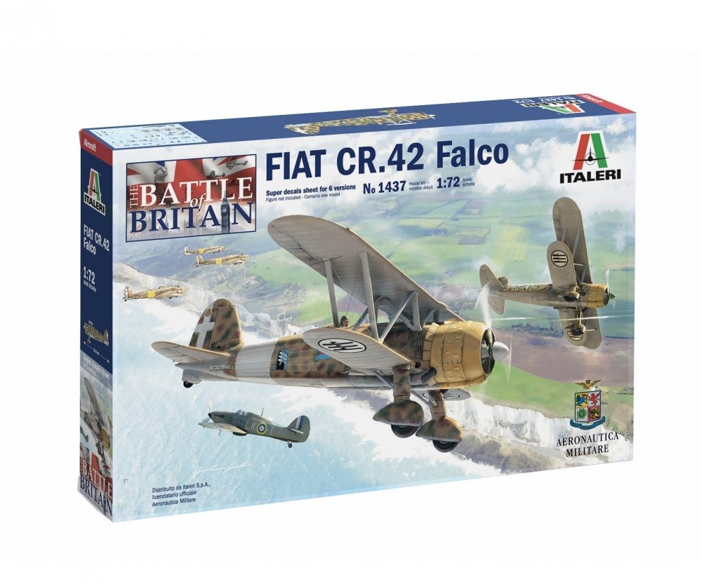 Italeri Modellbausatz Italeri 1:72 Fiat CR.42 Falco