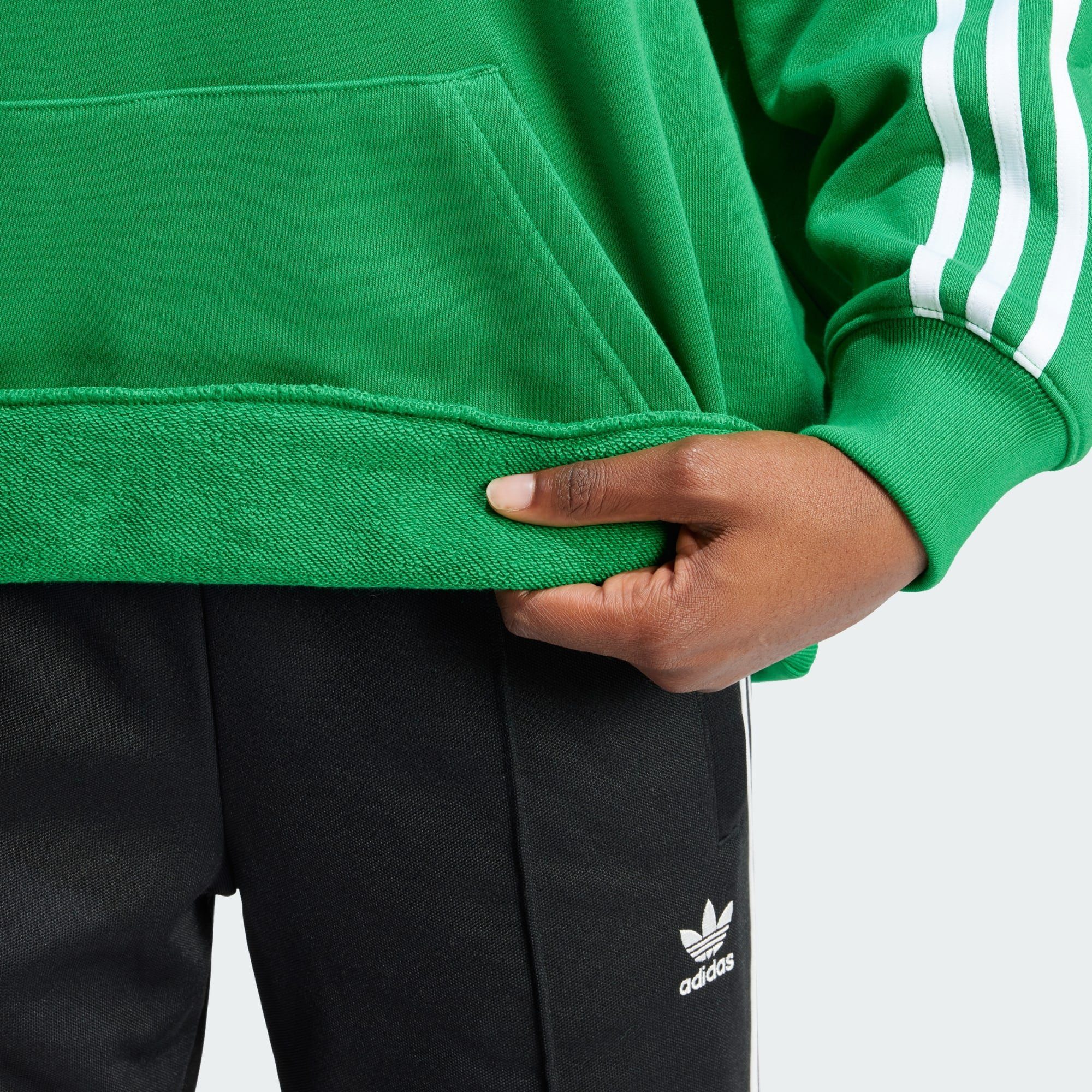 OVERSIZED 3-STREIFEN Hoodie Originals ADICOLOR HOODIE Green adidas