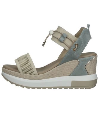 Nero Giardini Sandalen Leder/Textil Keilsandalette