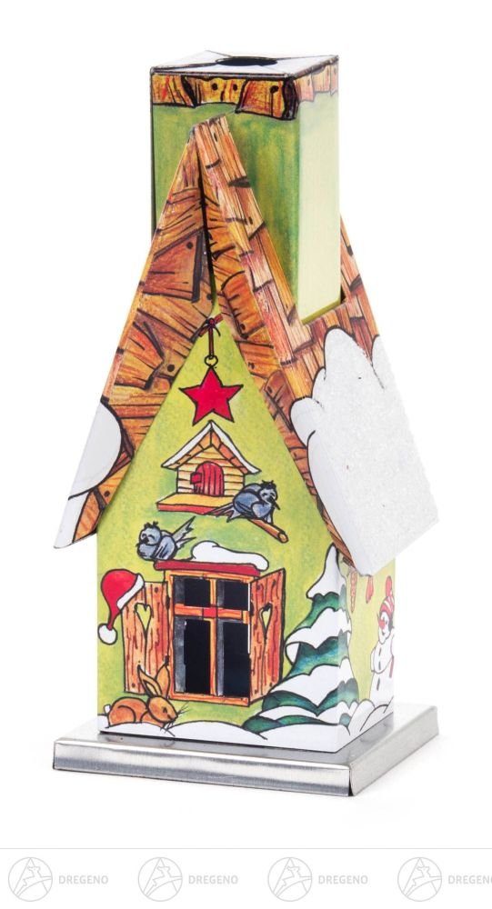 Dregeno Erzgebirge Räucherofen Räuchermann Räucherhaus "Weihnachten