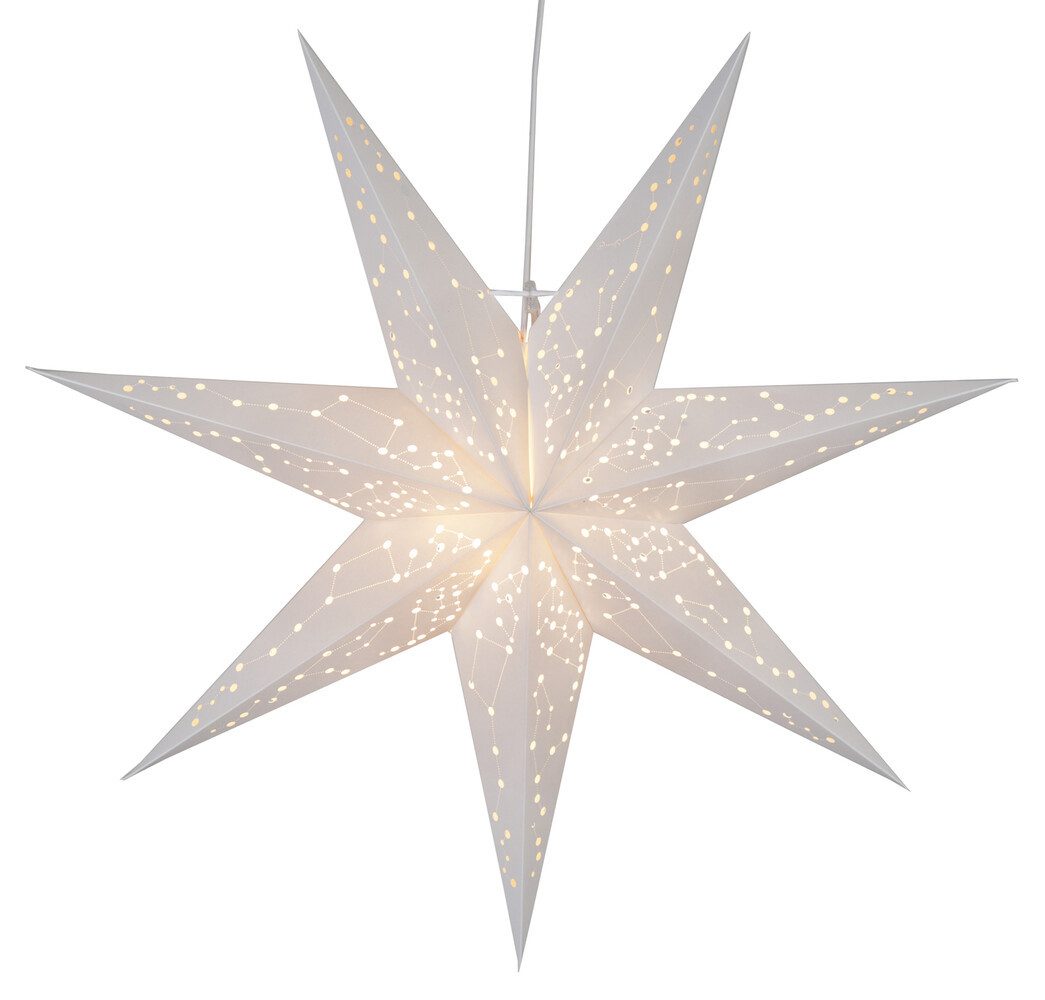 STAR TRADING LED Stern "Galaxy" weiß, E14, L600mm