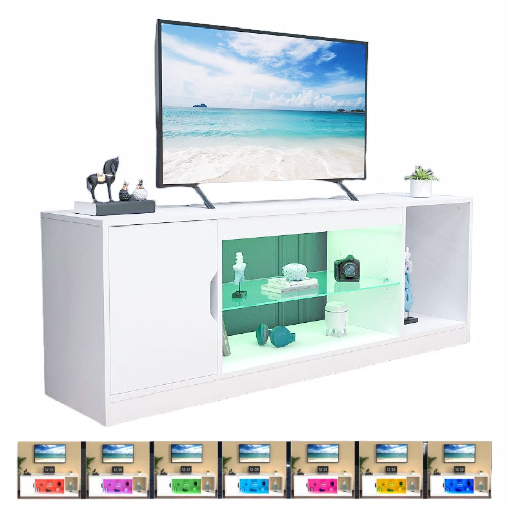 WILGOON TV-Schrank Lowboard TV Schrank, Fernsehkommode, günstig online kaufen