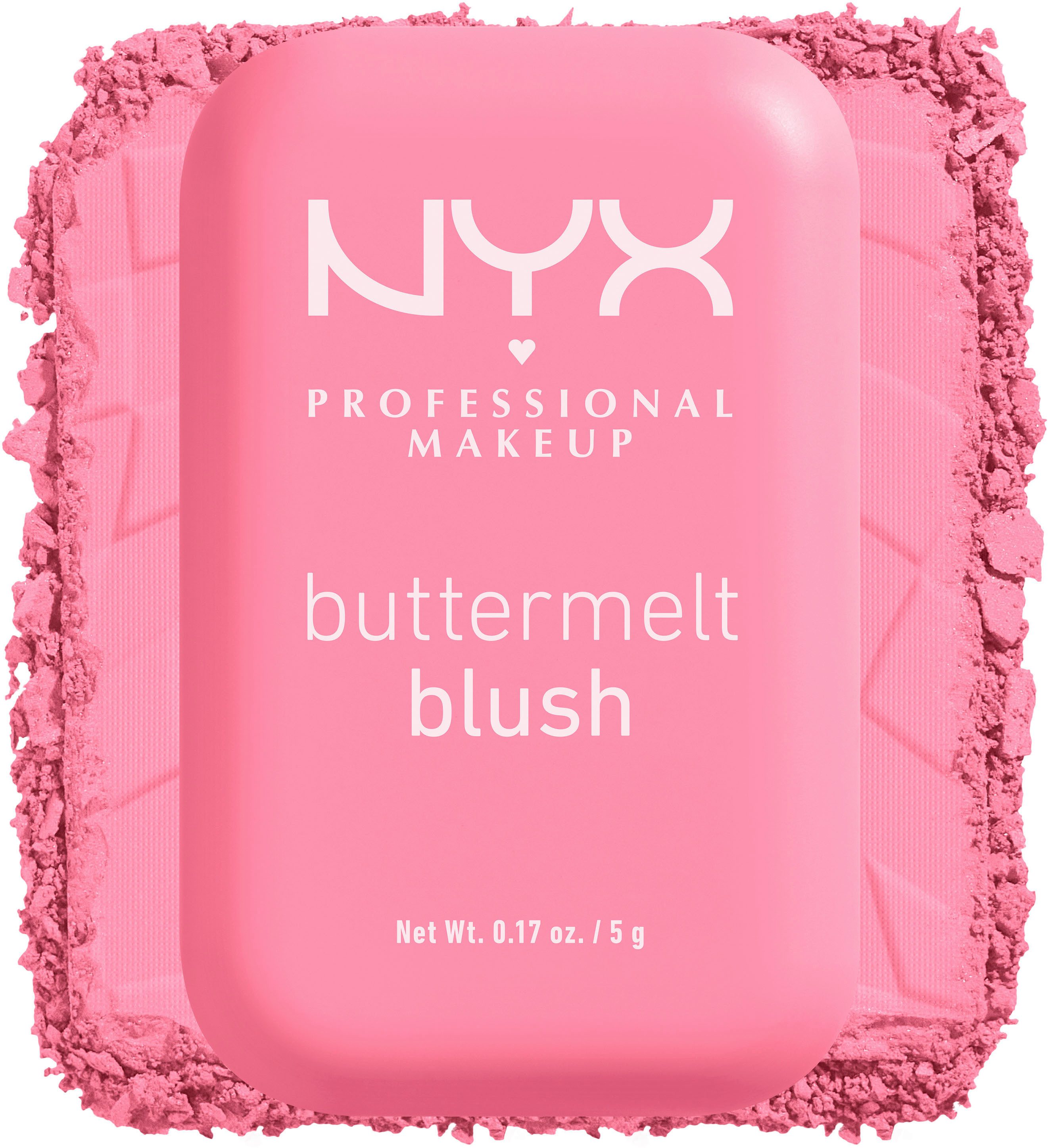 NYX PROFESSIONAL MAKEUP Rouge BUTTERMELT BLUSH, verschmilzt wie ein Puder, lässt sich wie Butter verblenden