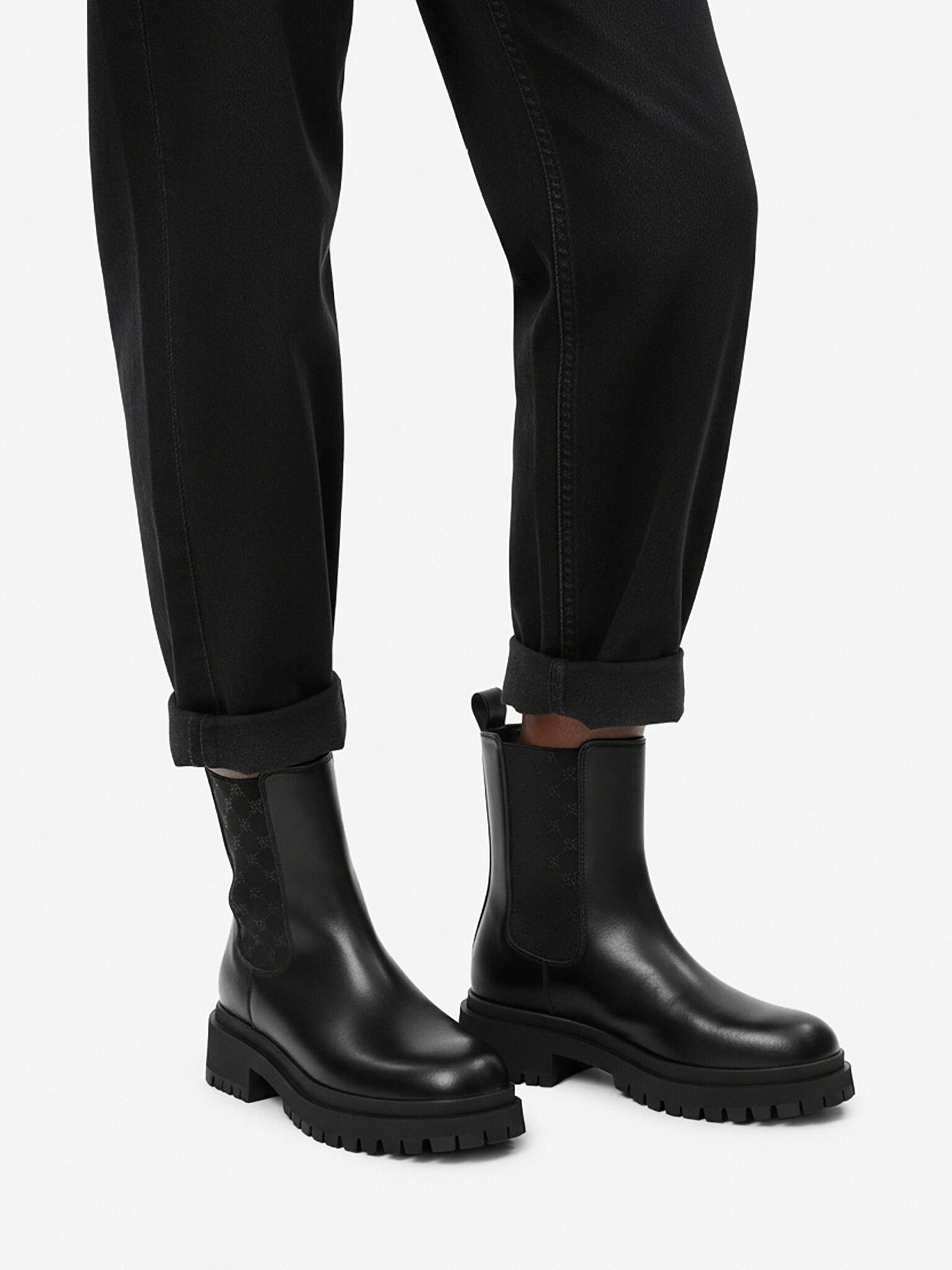 Nine West Nine West Damen Chelsea Boots Schwarz CEO-BASIMA-01 Chelseaboots