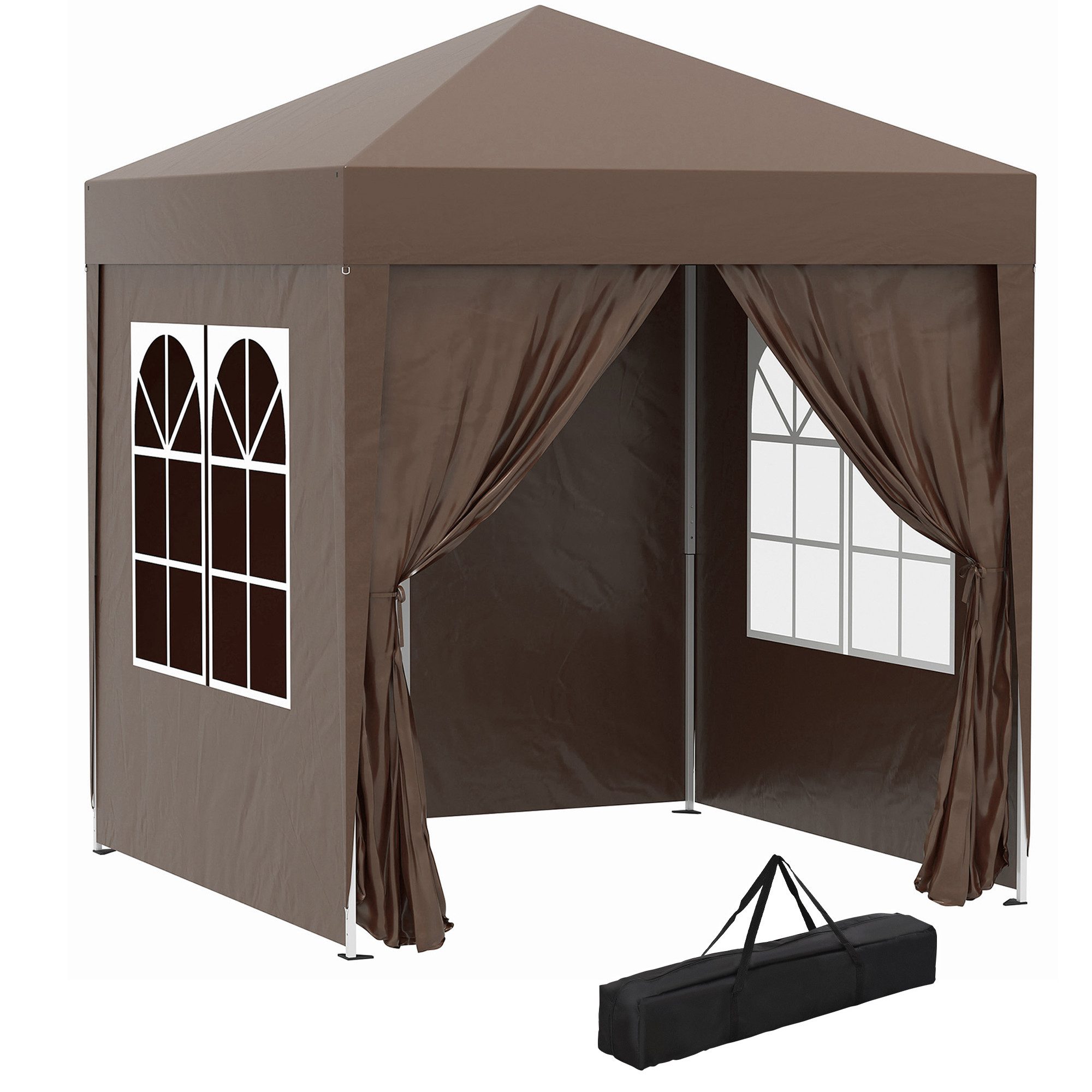 Outsunny Faltpavillon Gartenzelt mit Tragetasche, Festzelt günstig online kaufen