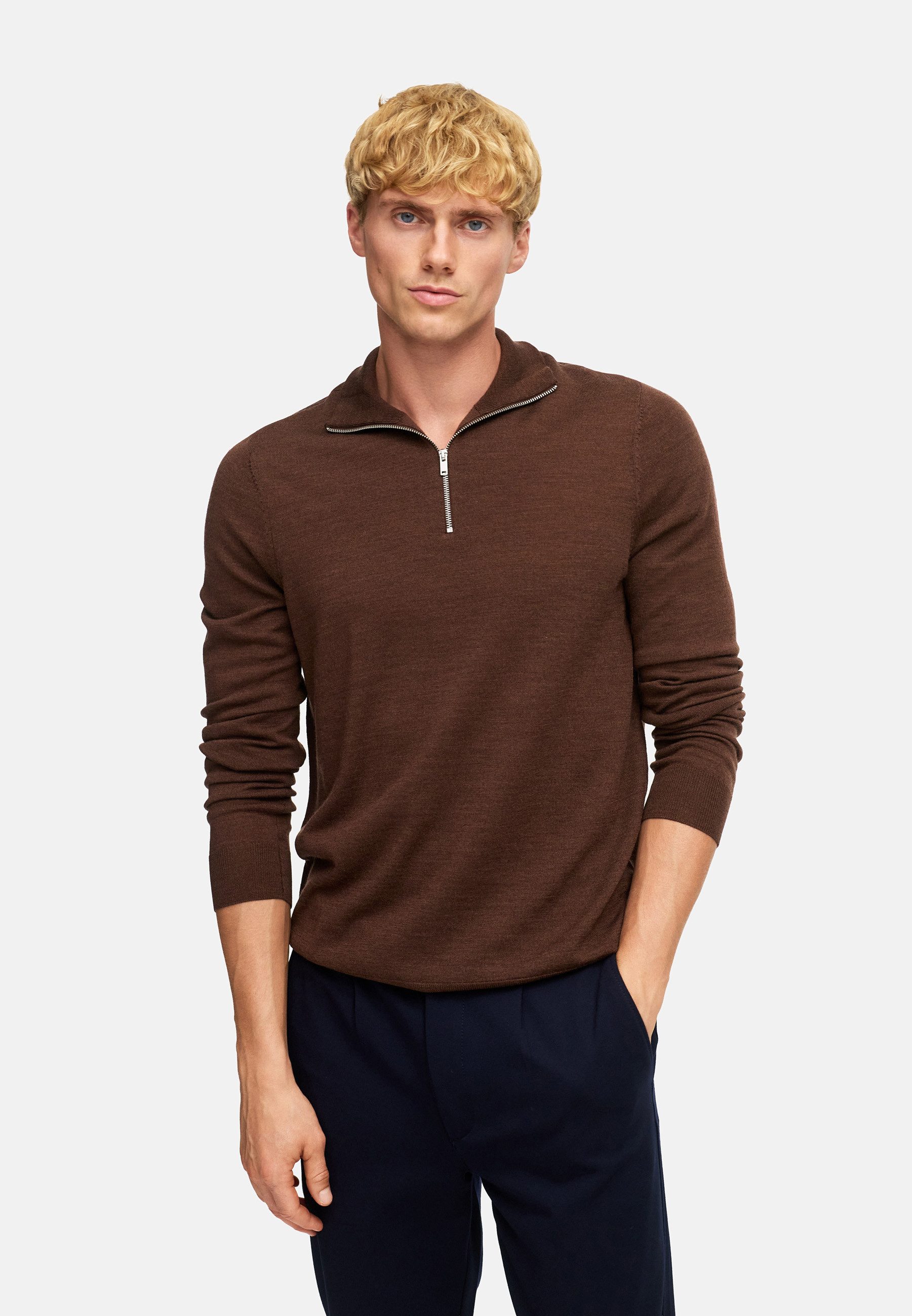 Kronstadt Wollpullover Herren KSJohannes Pullover Herrenpullover günstig online kaufen