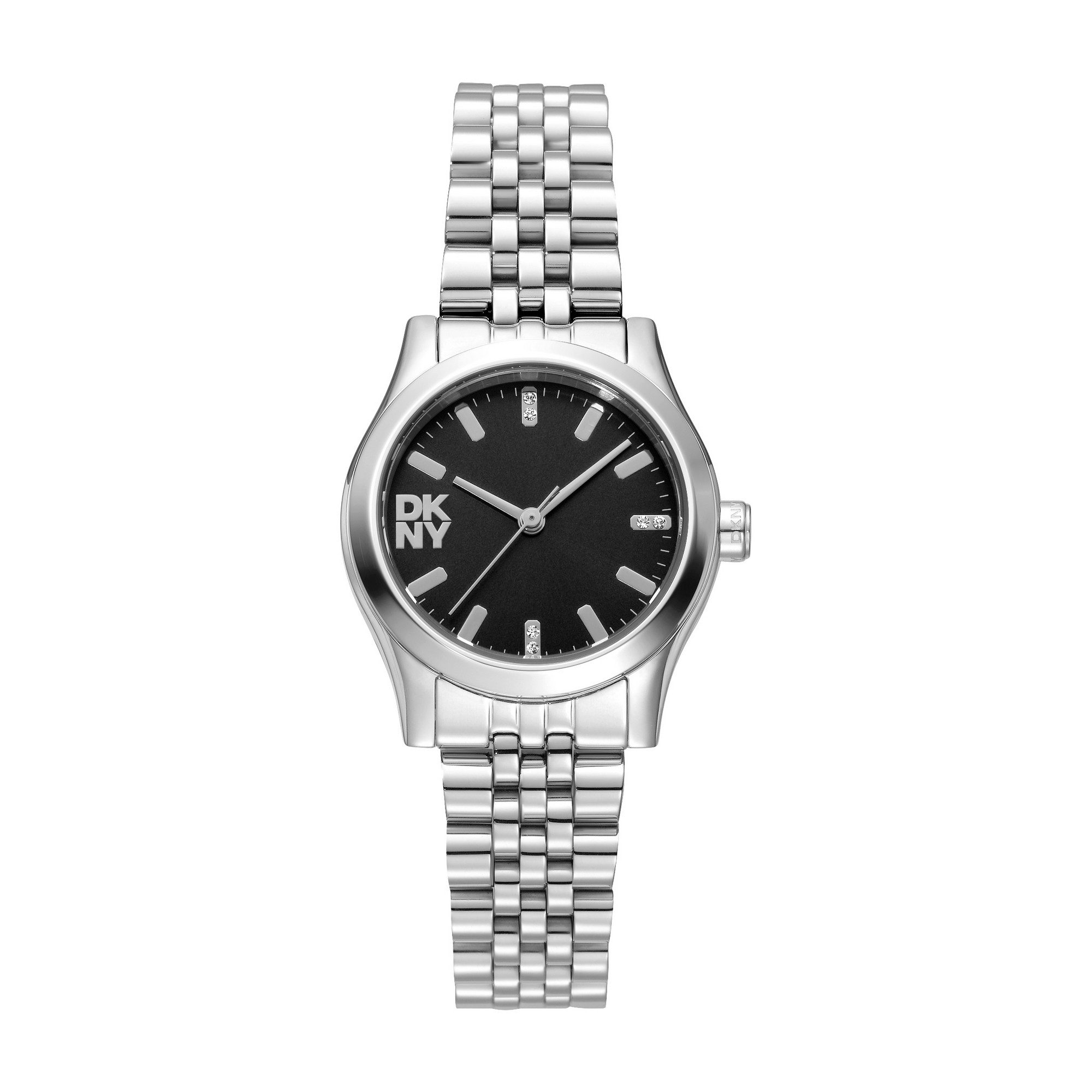DKNY Quarzuhr Essentials Watch DK1L156M0055, Armbanduhr, Damenuhr, Edelstahlarmband, analog
