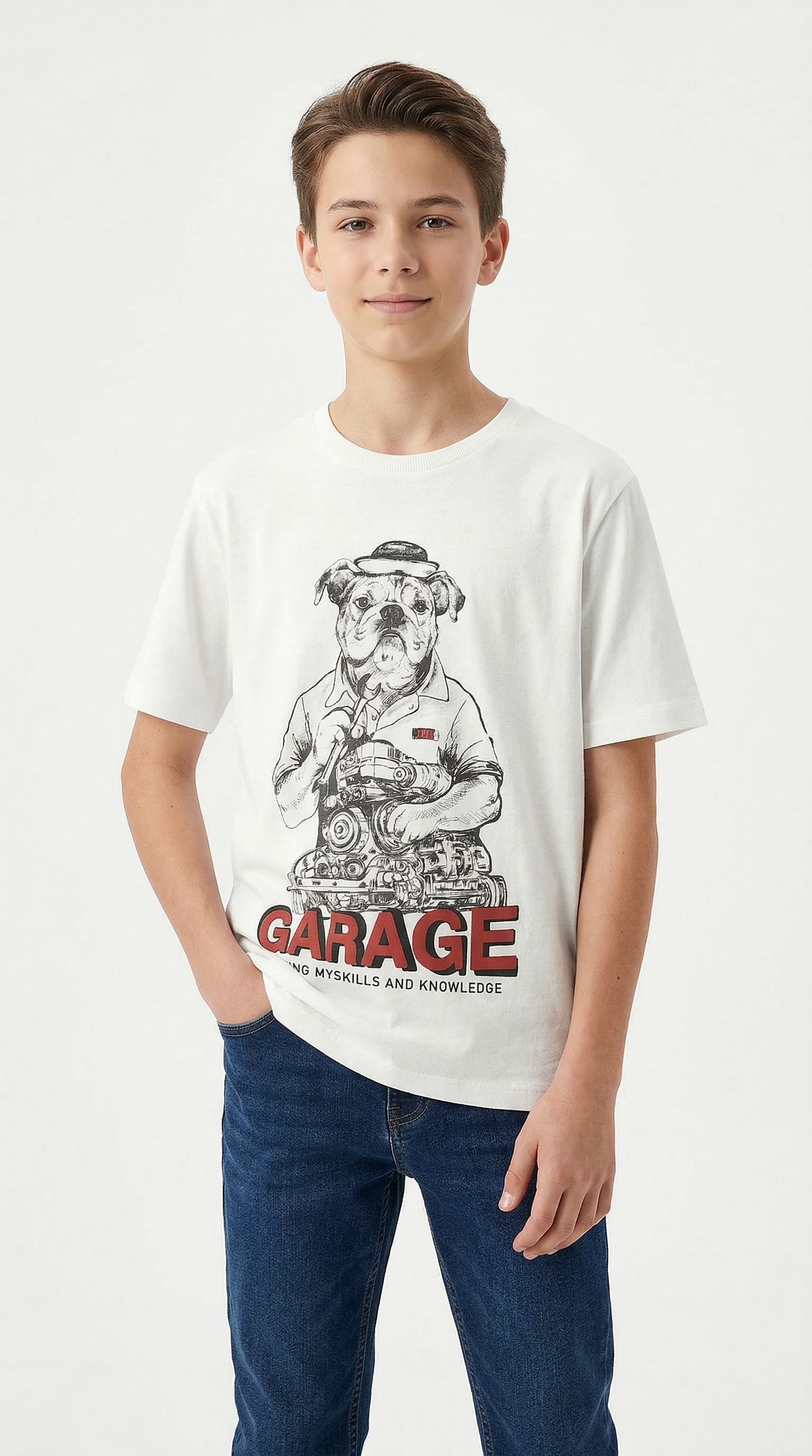 Name It T-Shirt NKMBENT SS NREG TOP BOX