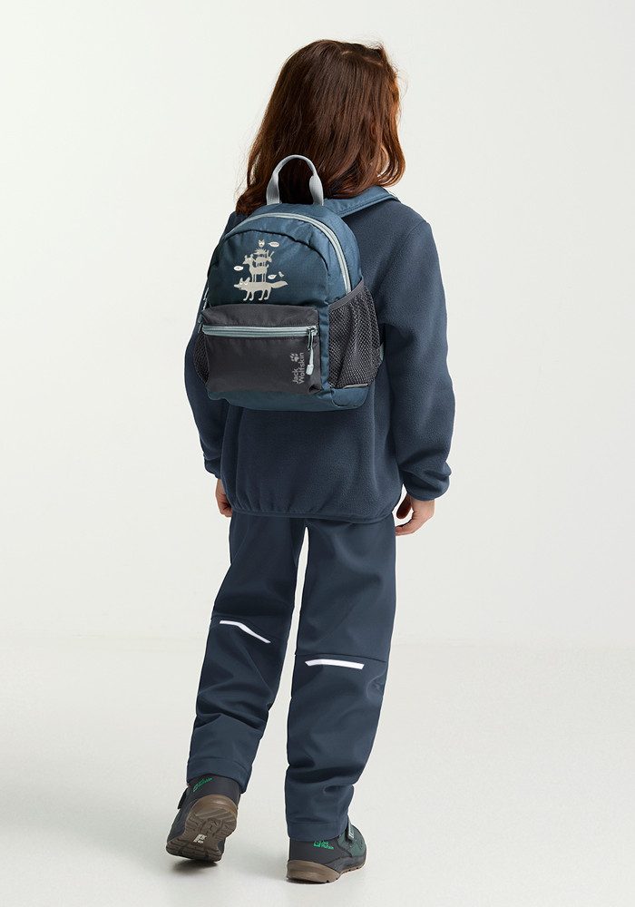 Jack Wolfskin Kinderrucksack LITTLE SCOUT 10, Kinderrucksack, komfortabel, ideal für erste Abenteuer