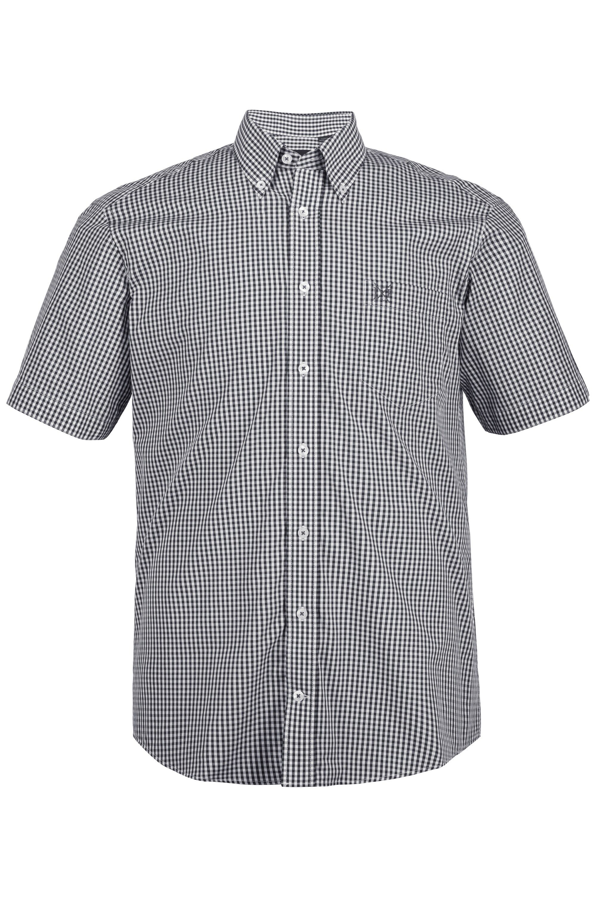 JP1880 Kurzarmhemd Hemd Business Halbarm Vichy-Karo Comfort Fit günstig online kaufen