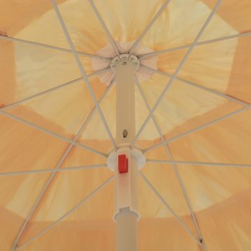 furnicato Sonnenschirm Strandschirm Natur 180 cm Hawaii Style