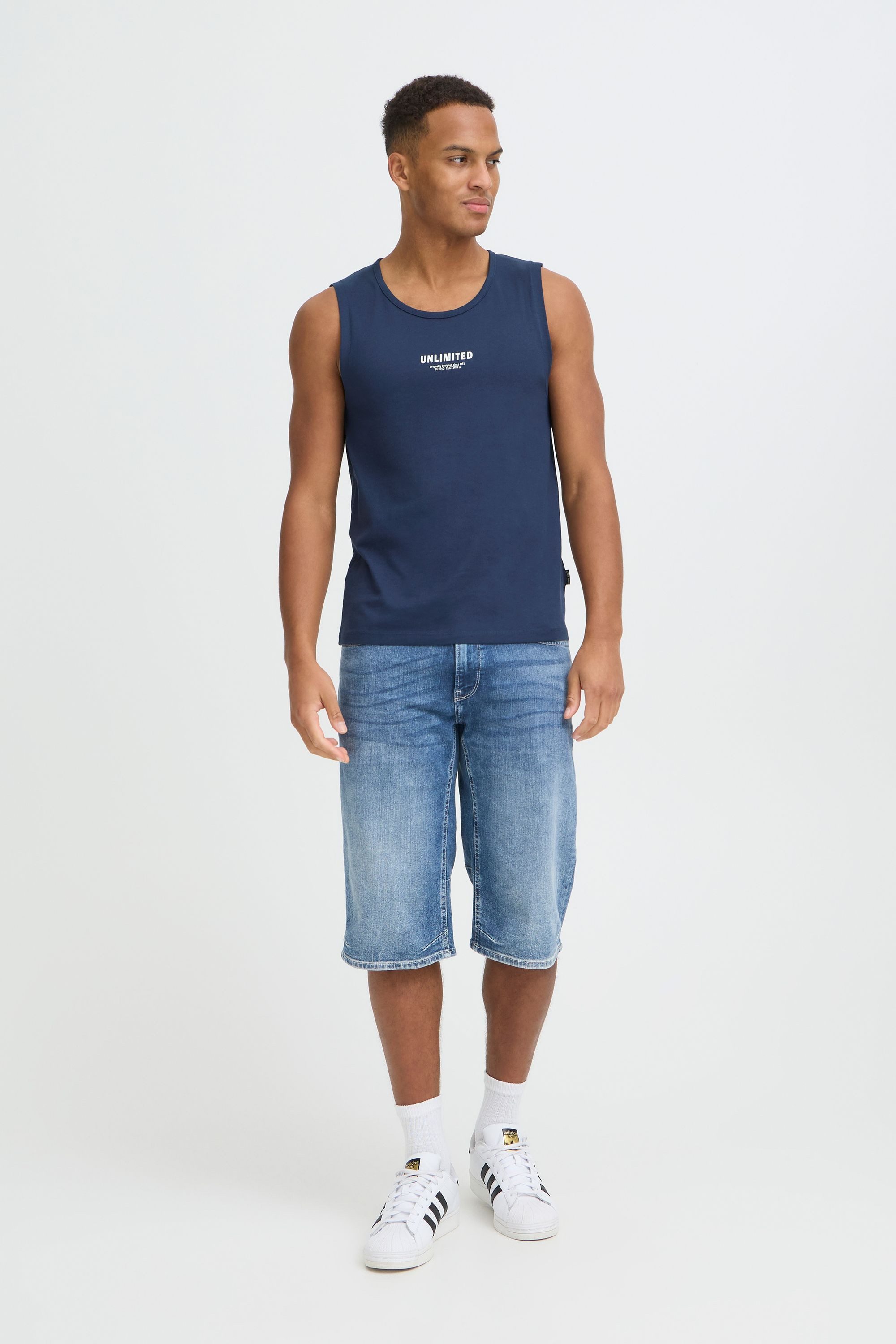 Blend Tanktop BHStemas Lässiges Tanktop mit Print – Bild 3 von 5