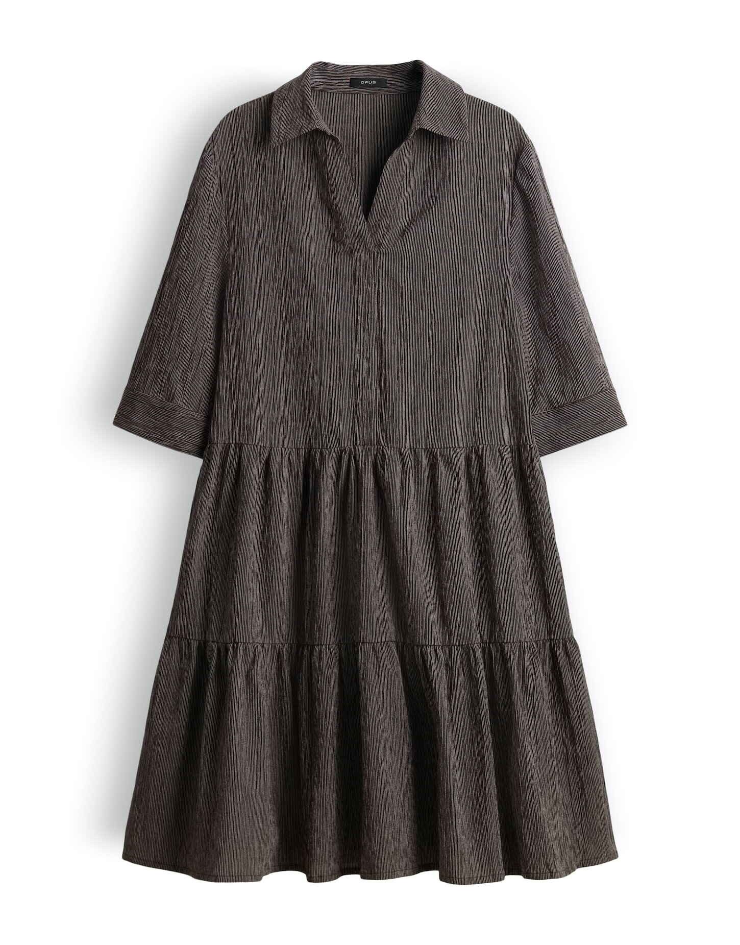 OPUS Blusenkleid Wotilli aus Webware mit Crinkle Effekt