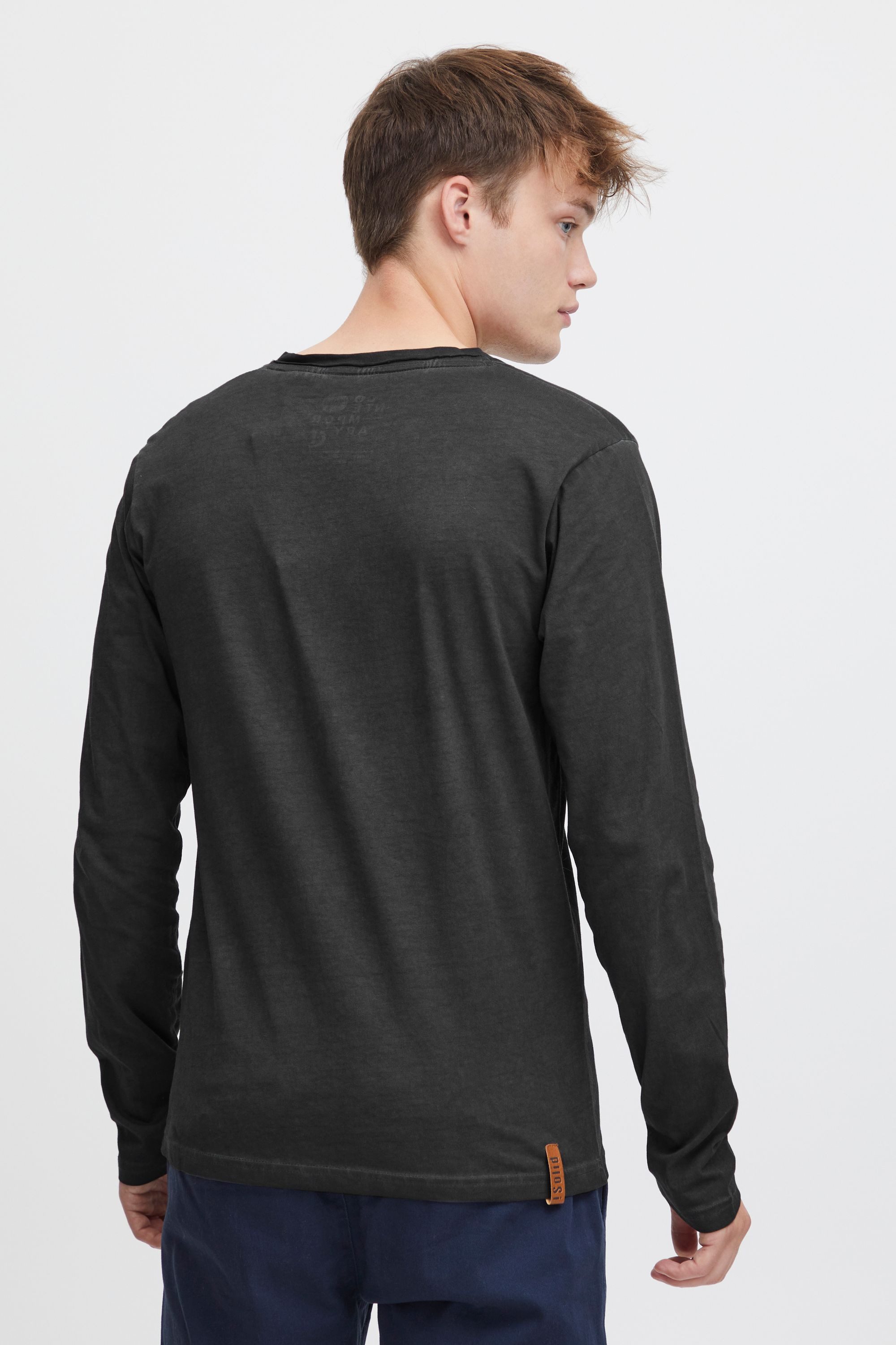 !Solid Langarmshirt SDTinox Langarmshirt mit V-Ausschnitt