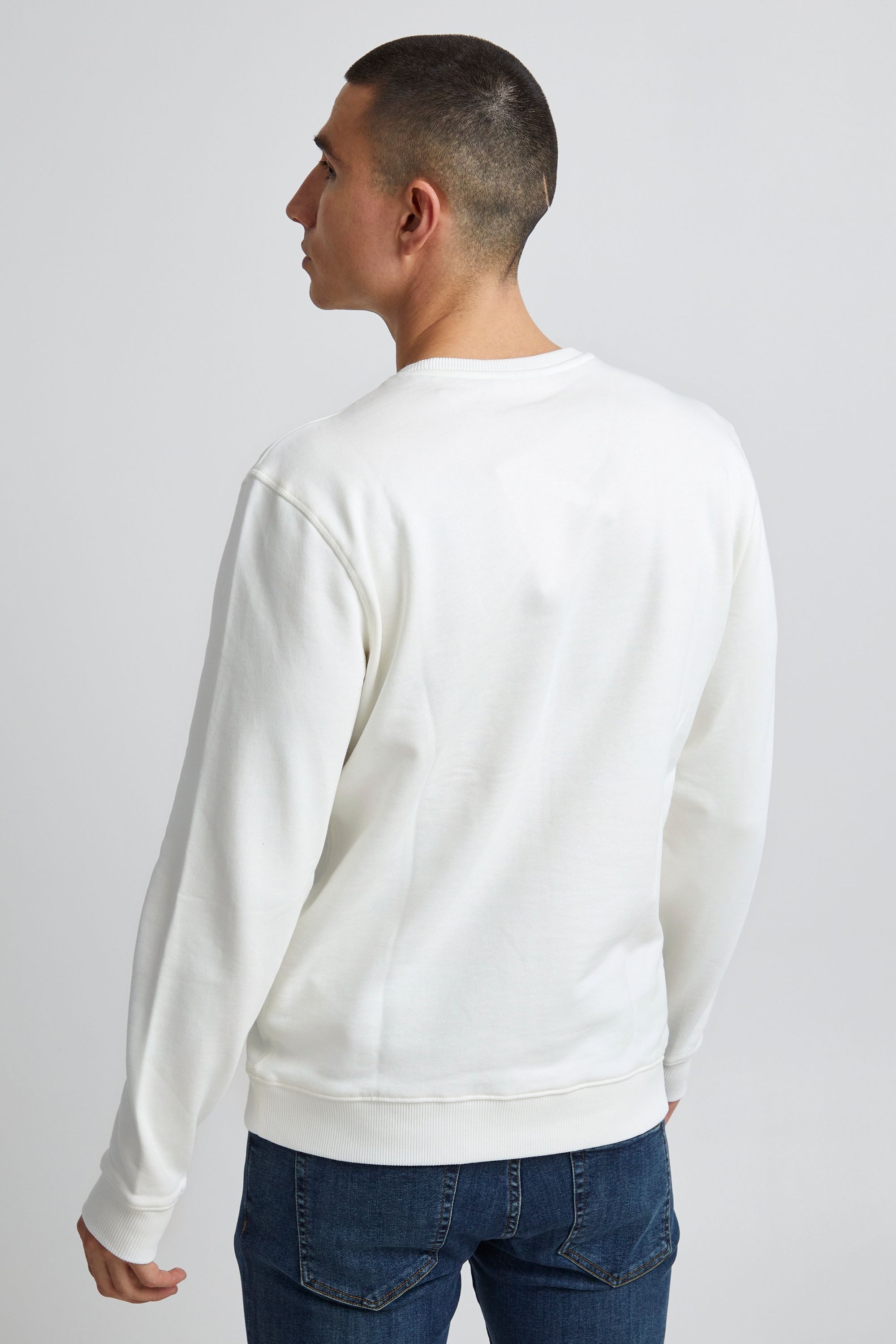 Casual Friday Rundhalspullover CFSeverin Rundhalspullover mit Schriftzug