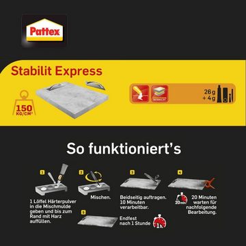 Pattex Bastelkleber Pattex 2K-Kleber Stabilit Express 30 g