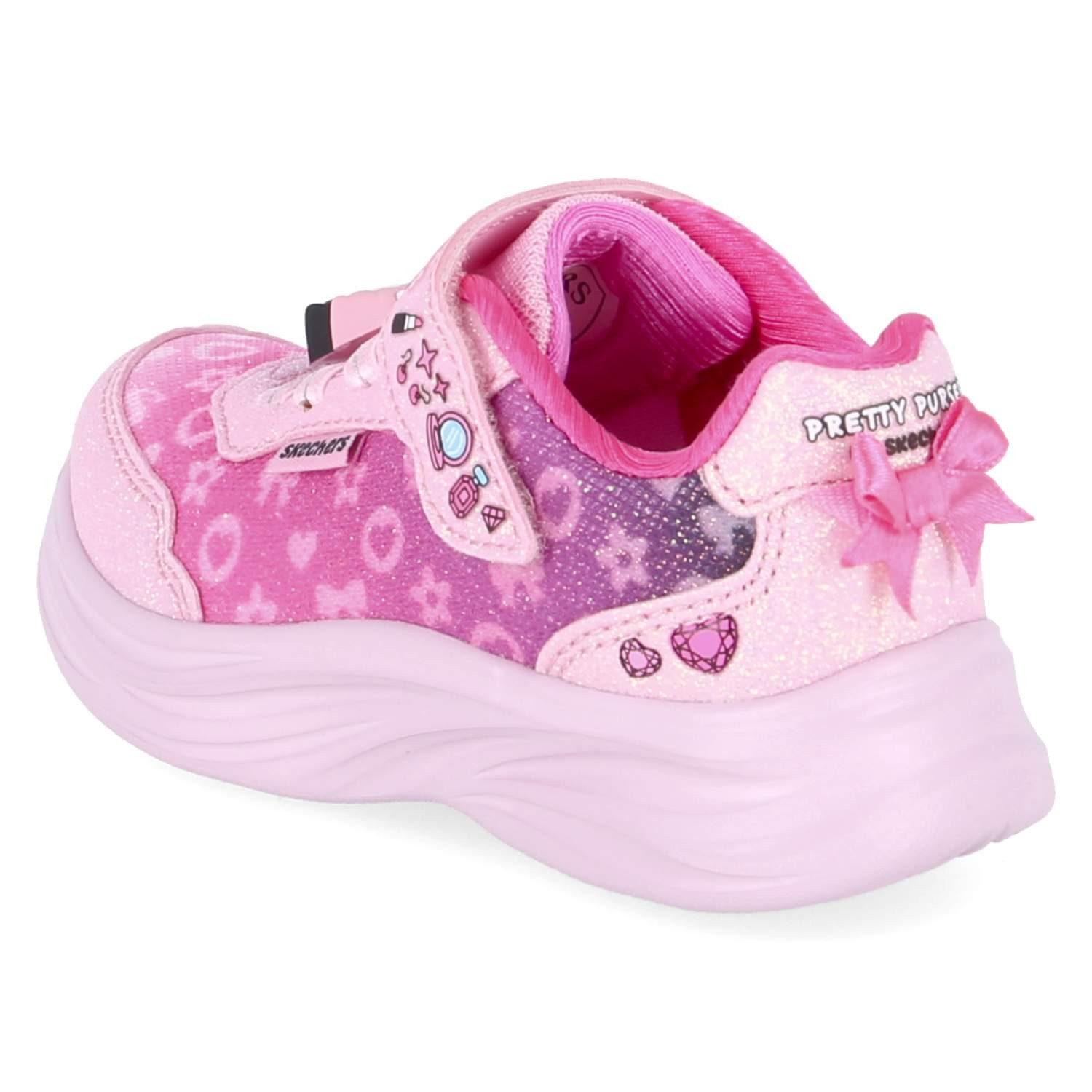 Skechers Skechers 302199N PKMT Mädchen Textil & Synthetik pink Lauflernschuh